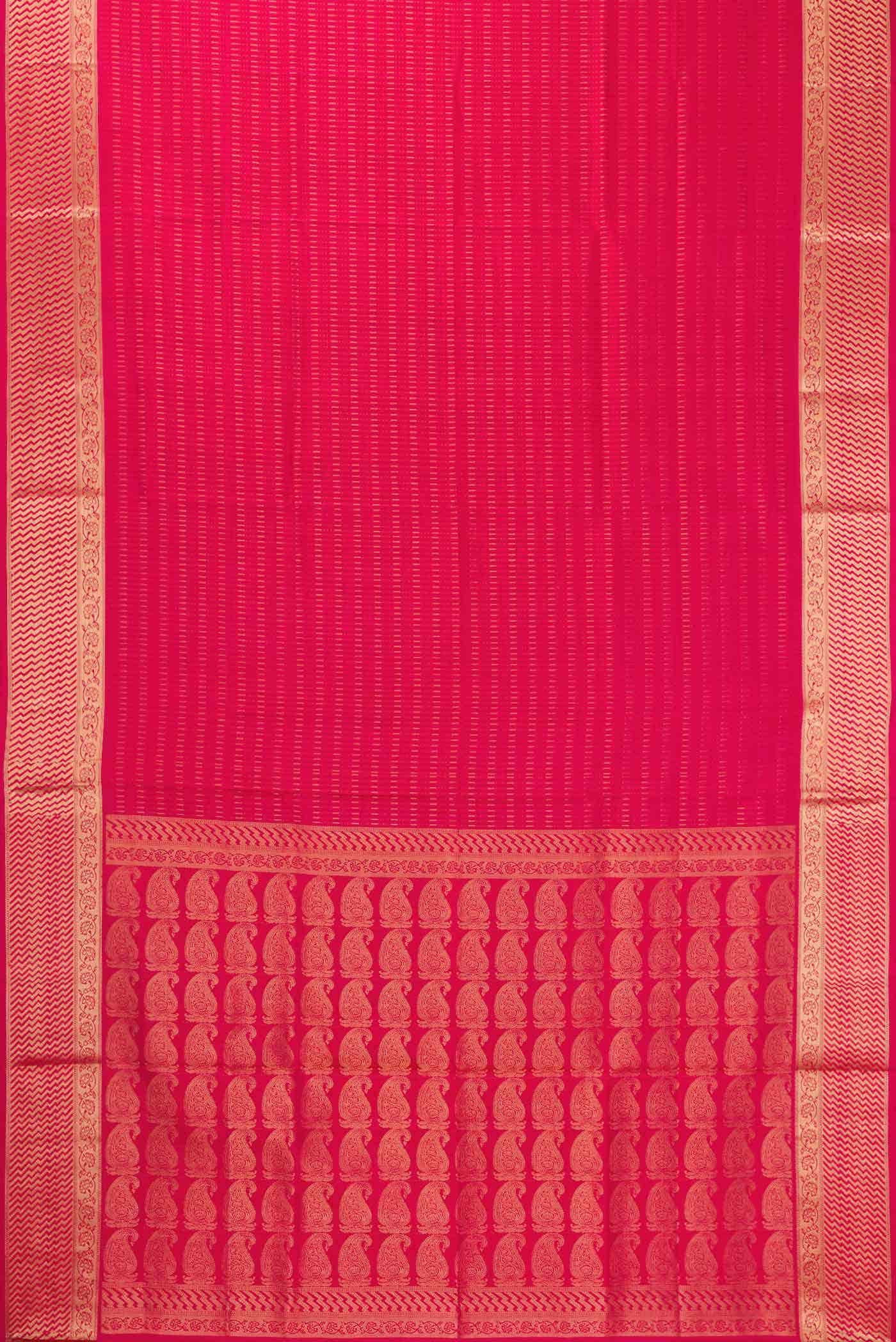 Pink Dual Tone Soft Silk Saree