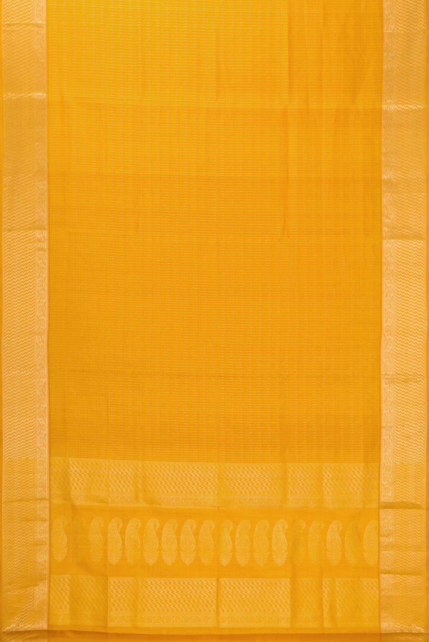 Mustard Dual Tone Soft Silk Saree