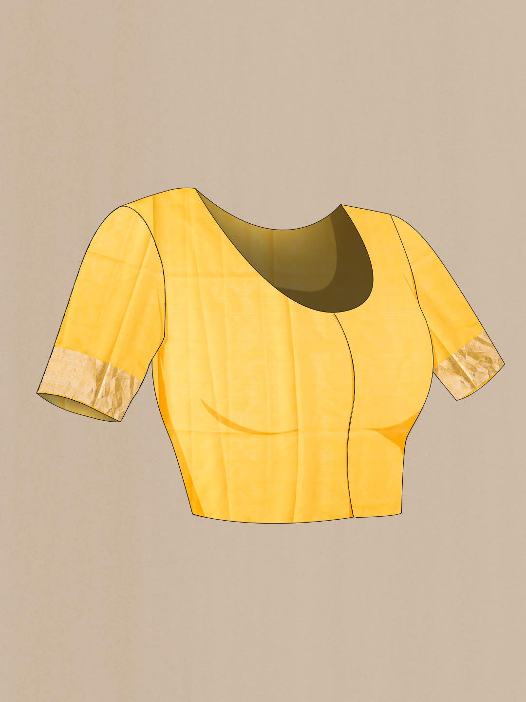 Yellow Soft Silk Saree