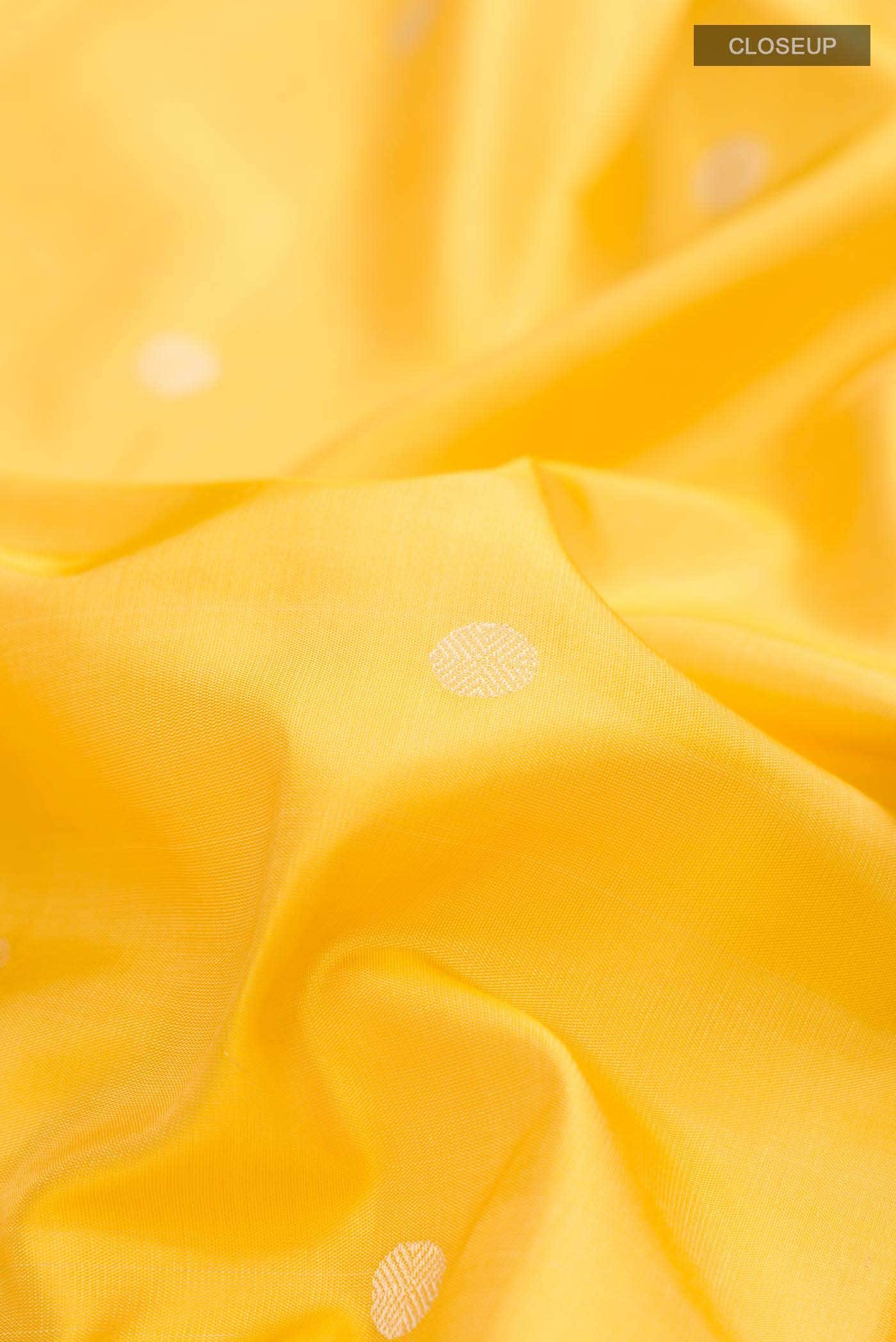 Yellow Soft Silk Saree