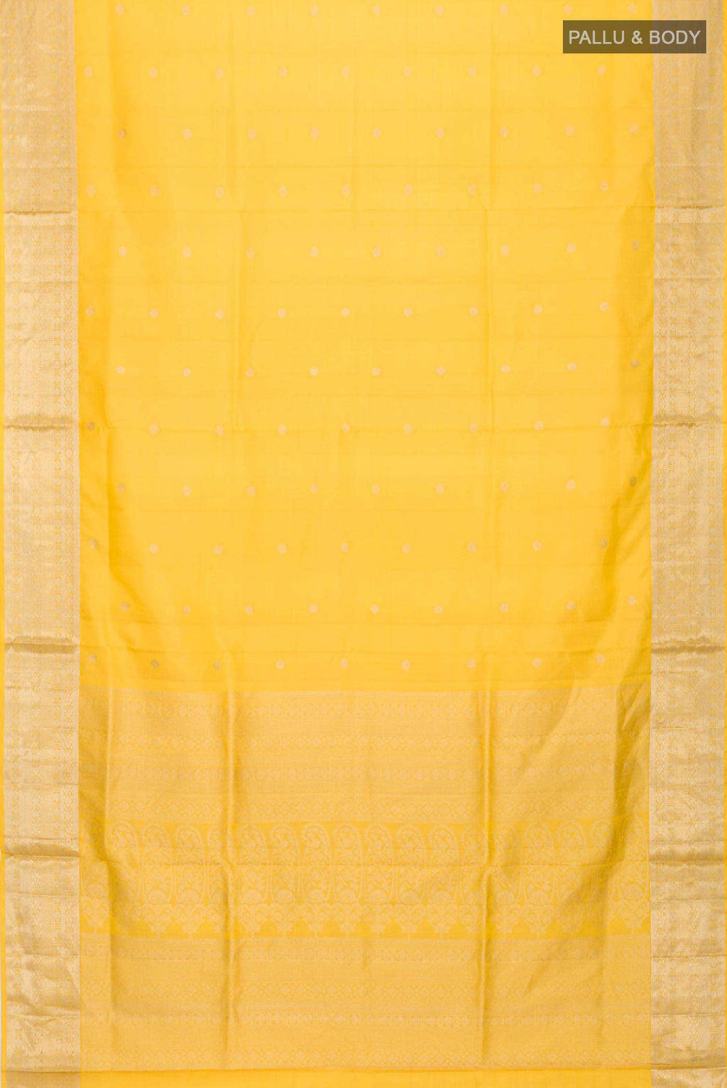 Yellow Soft Silk Saree