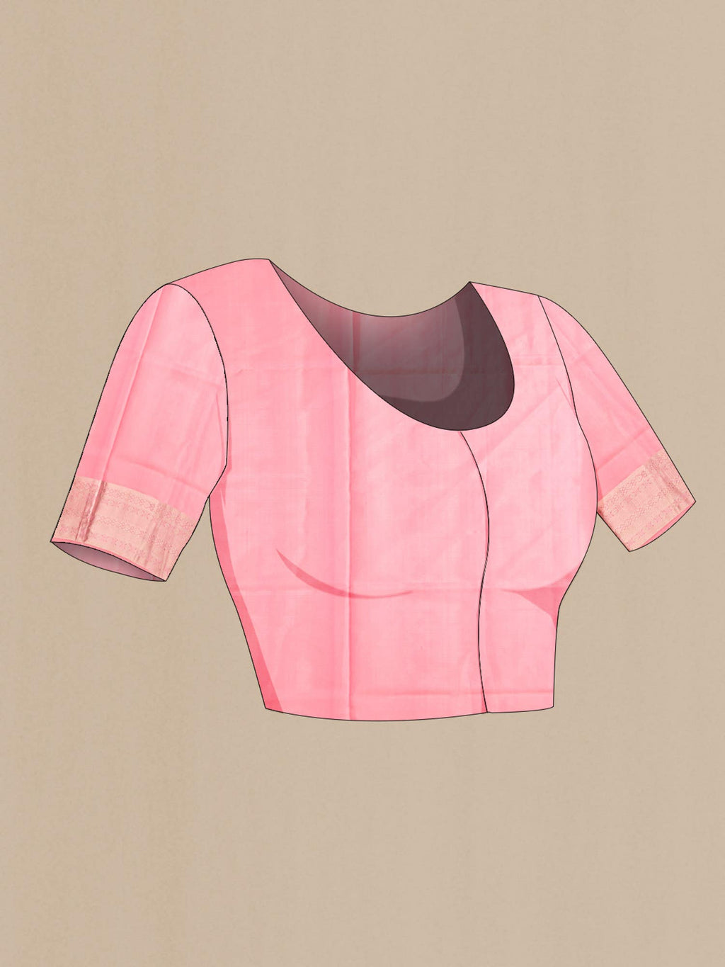 Coral Soft Silk Saree