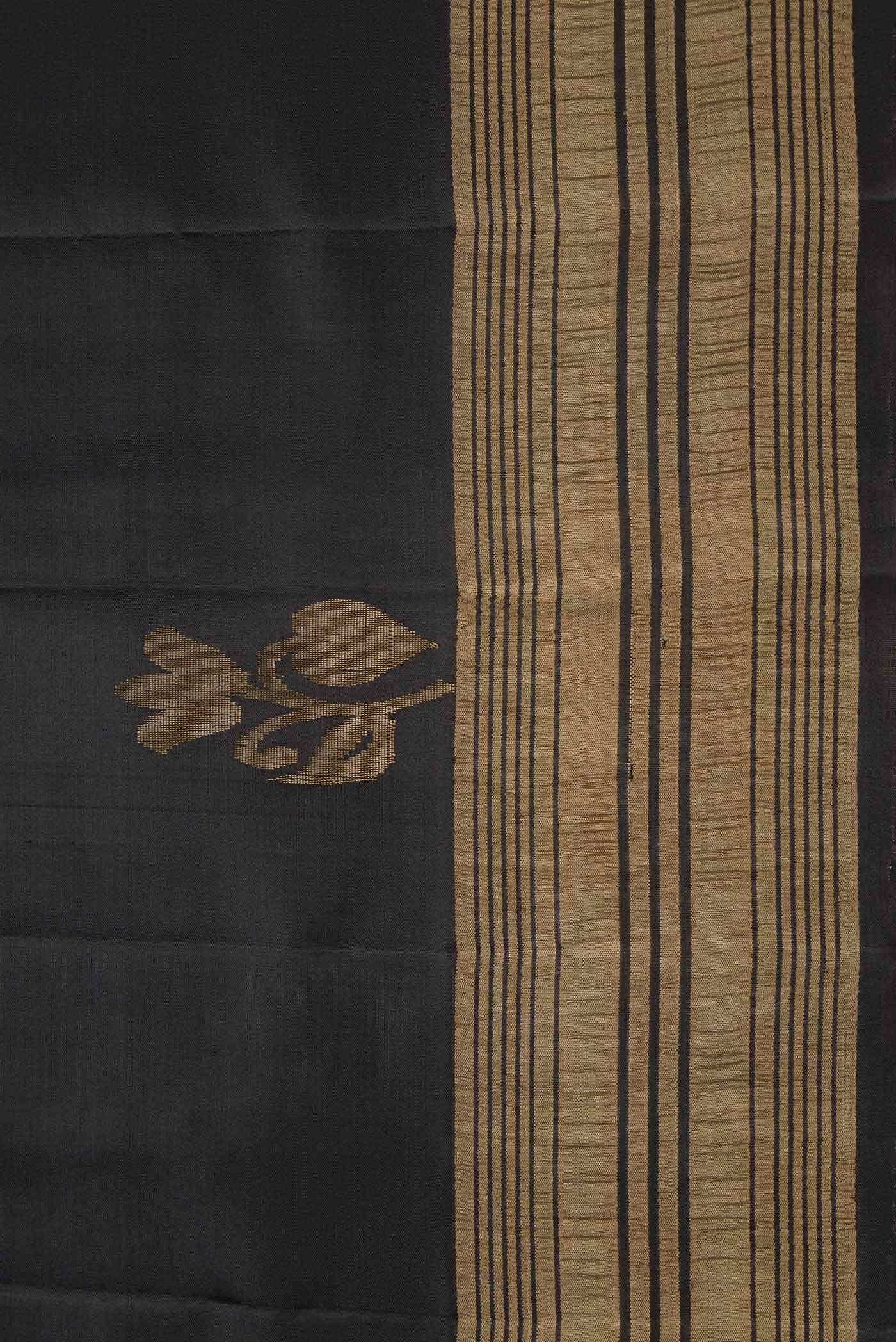 Black Soft Silk Saree