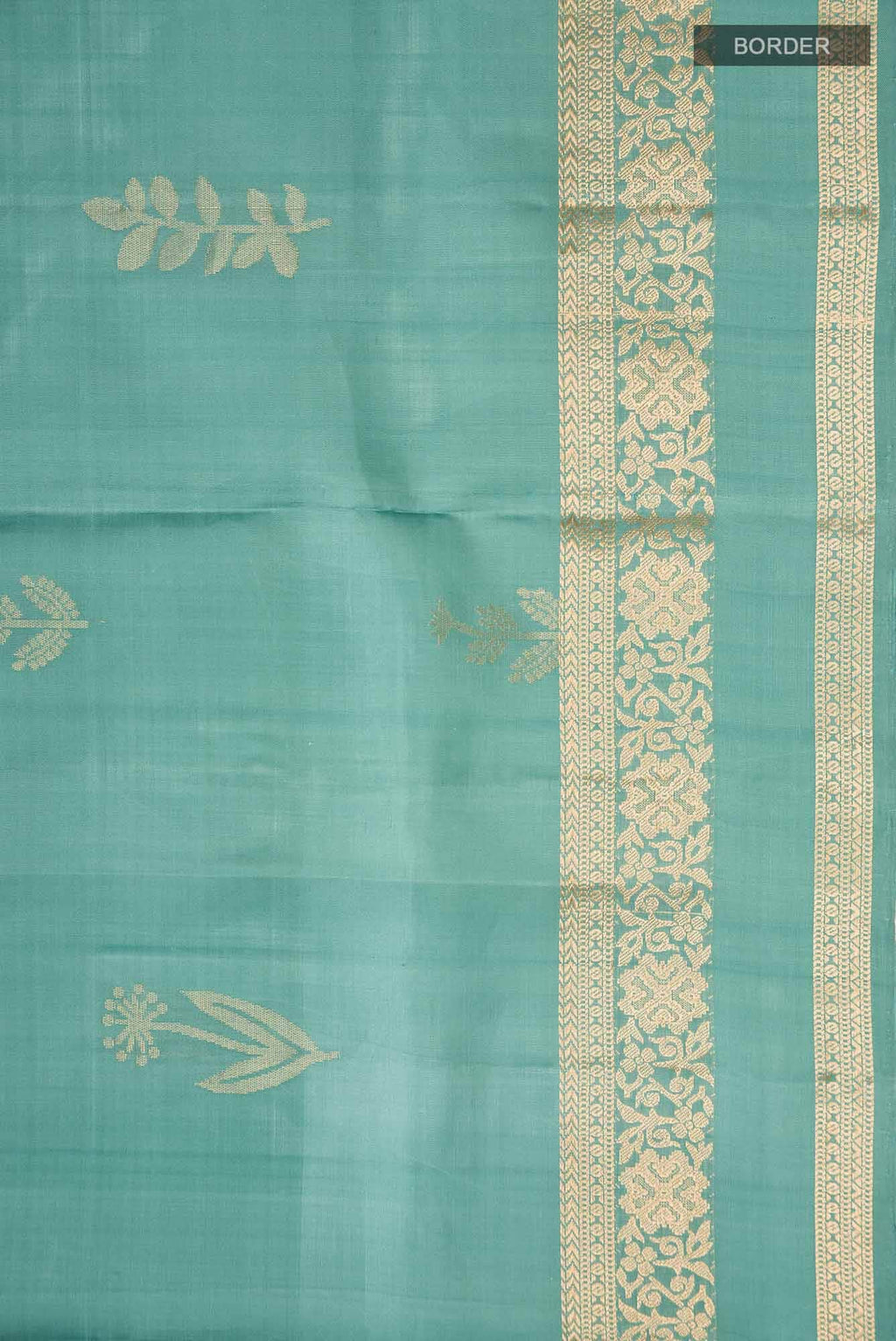 Sea Green Soft Silk Saree