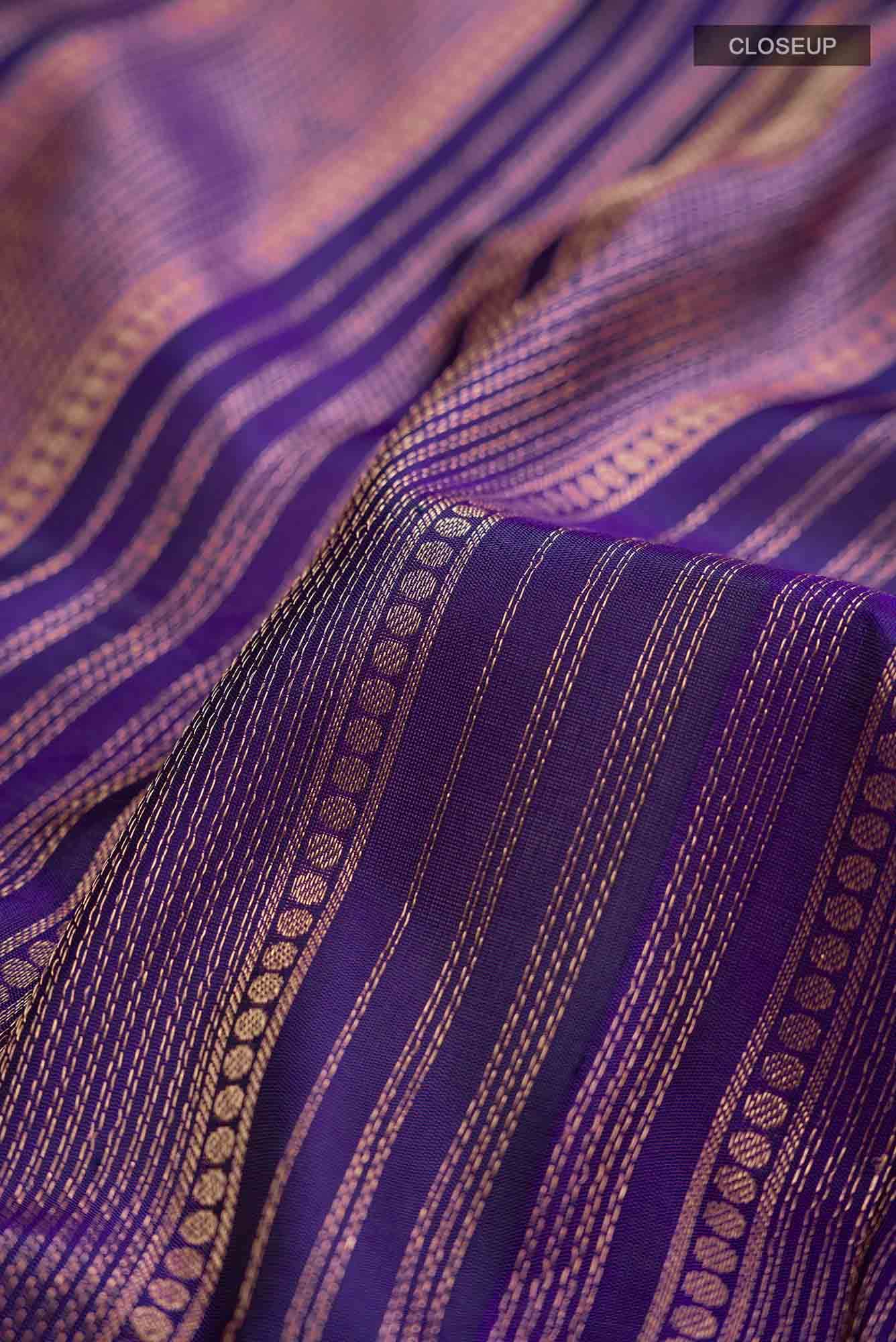 Purple Soft Silk Saree