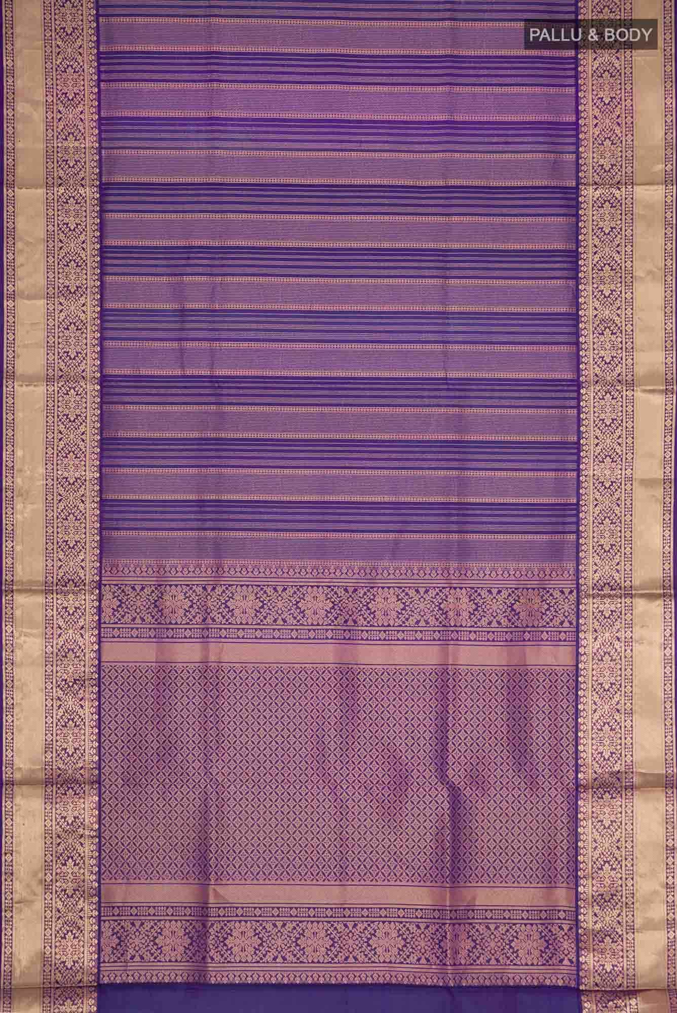 Purple Soft Silk Saree
