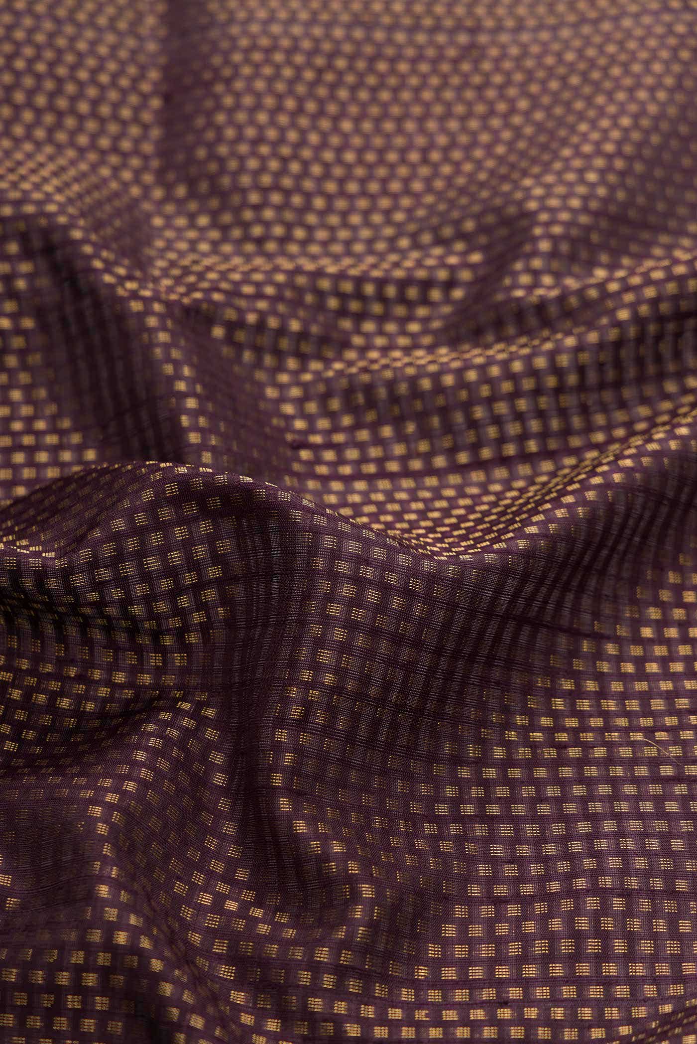 Coffee Brown Dual Tone Soft Silk Saree