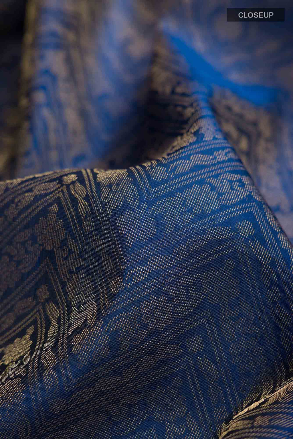 Blue Soft Silk Saree