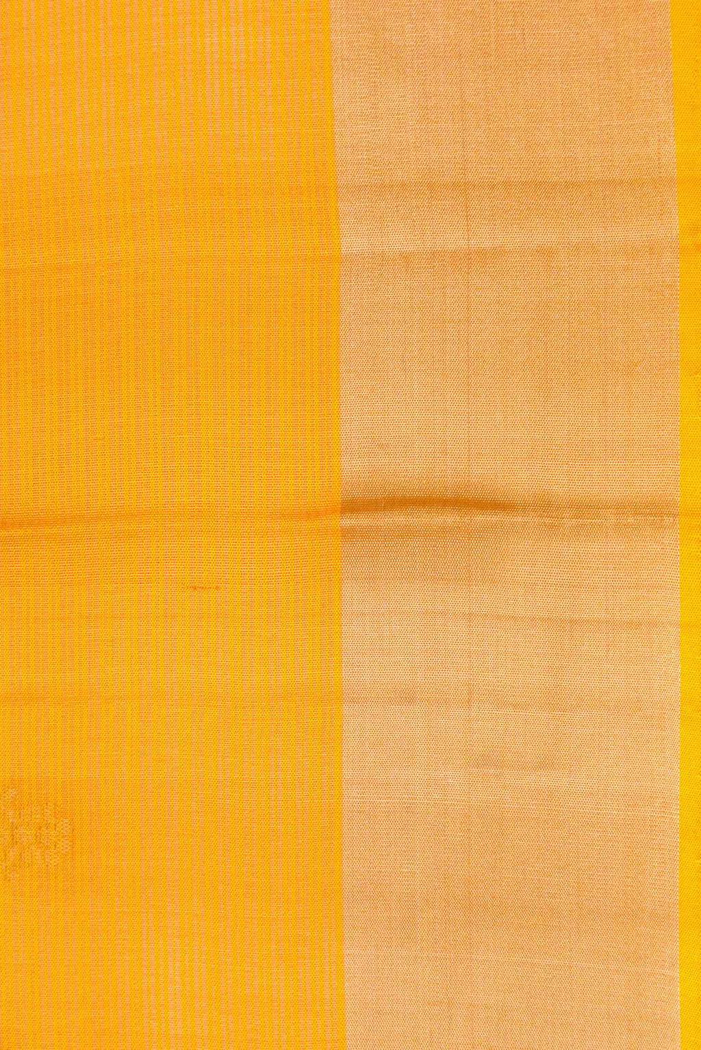 Yellow Dual Tone Soft Silk Saree