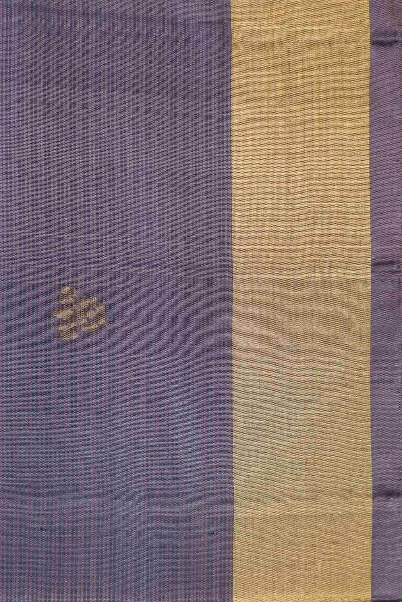 Grey Soft Silk Saree