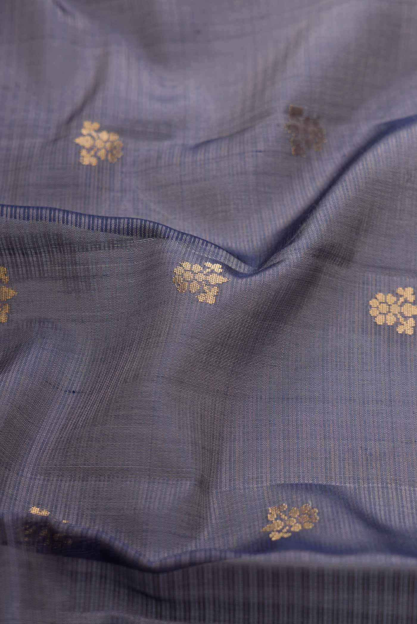 Grey Soft Silk Saree