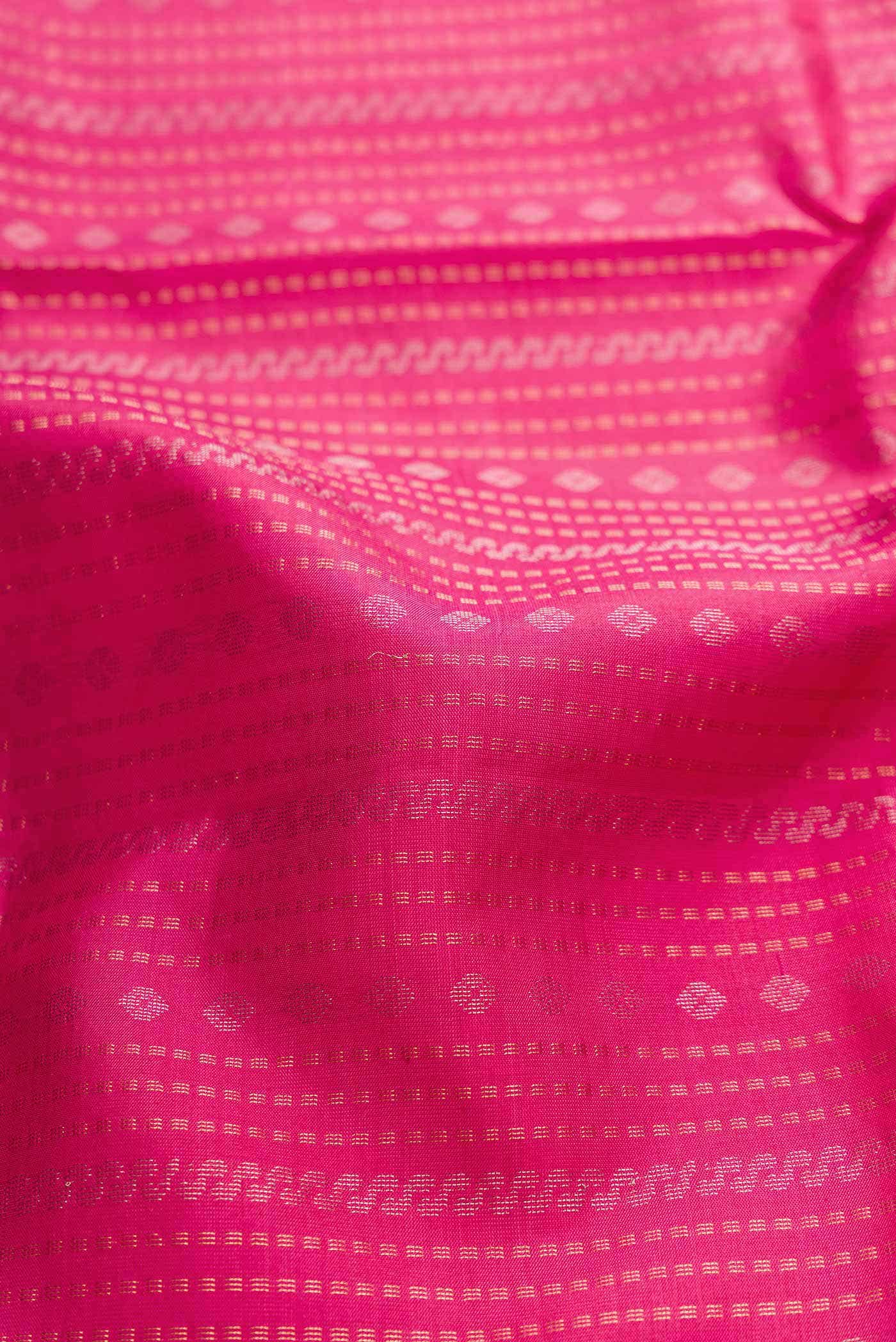 Pink Dual Tone Soft Silk Saree