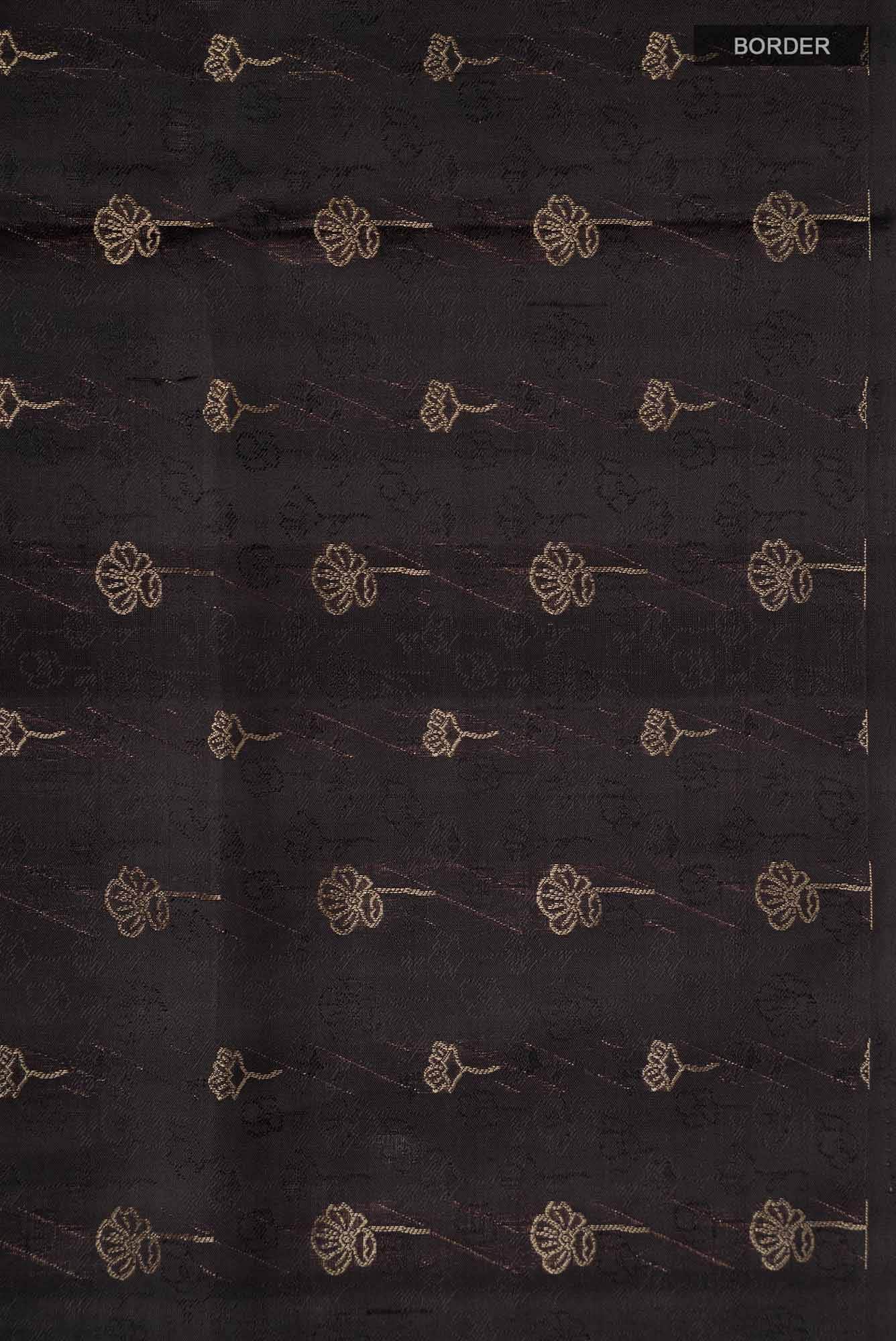 Black Soft Silk Saree