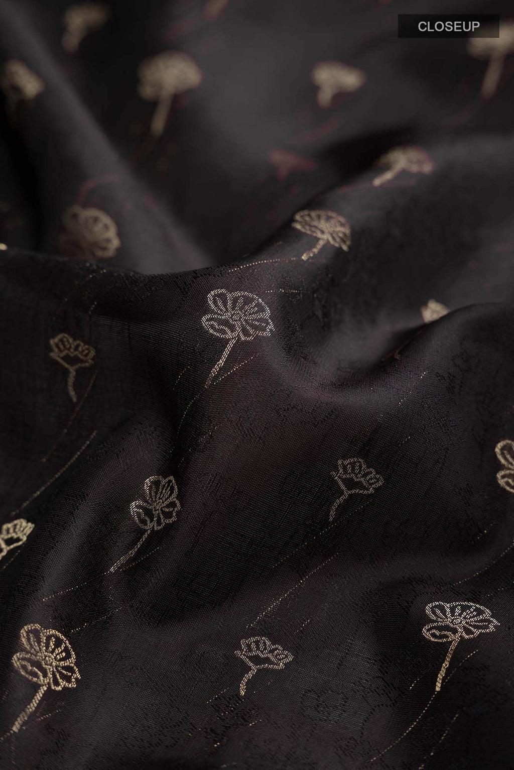 Black Soft Silk Saree