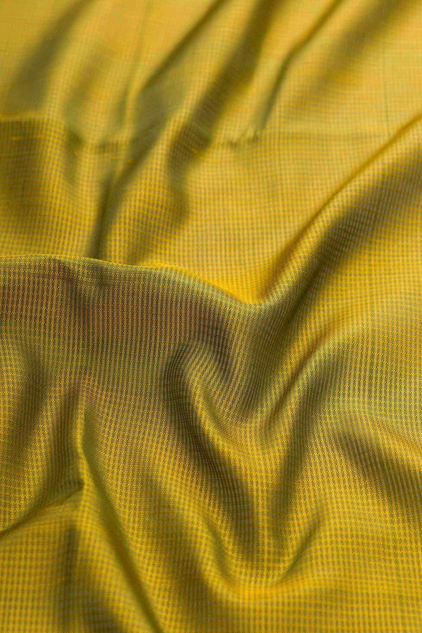 Green Dual Tone Soft Silk Saree
