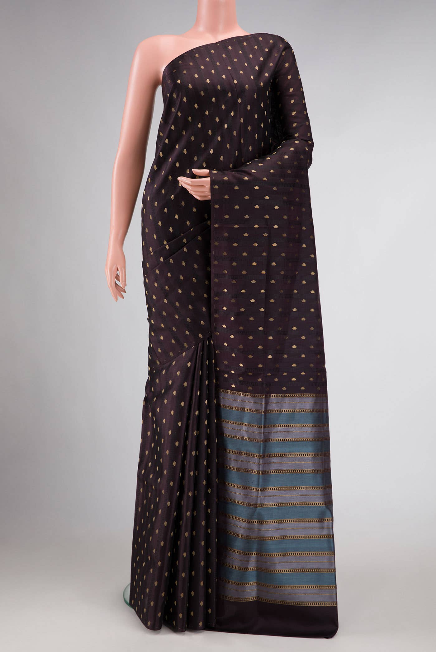 Black Soft Silk Saree