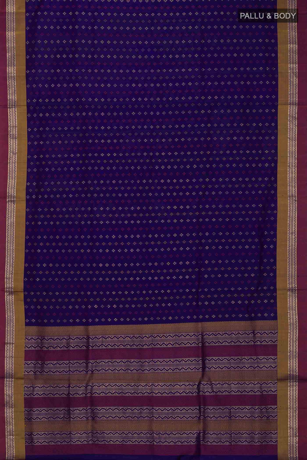 Blue Soft Silk Saree