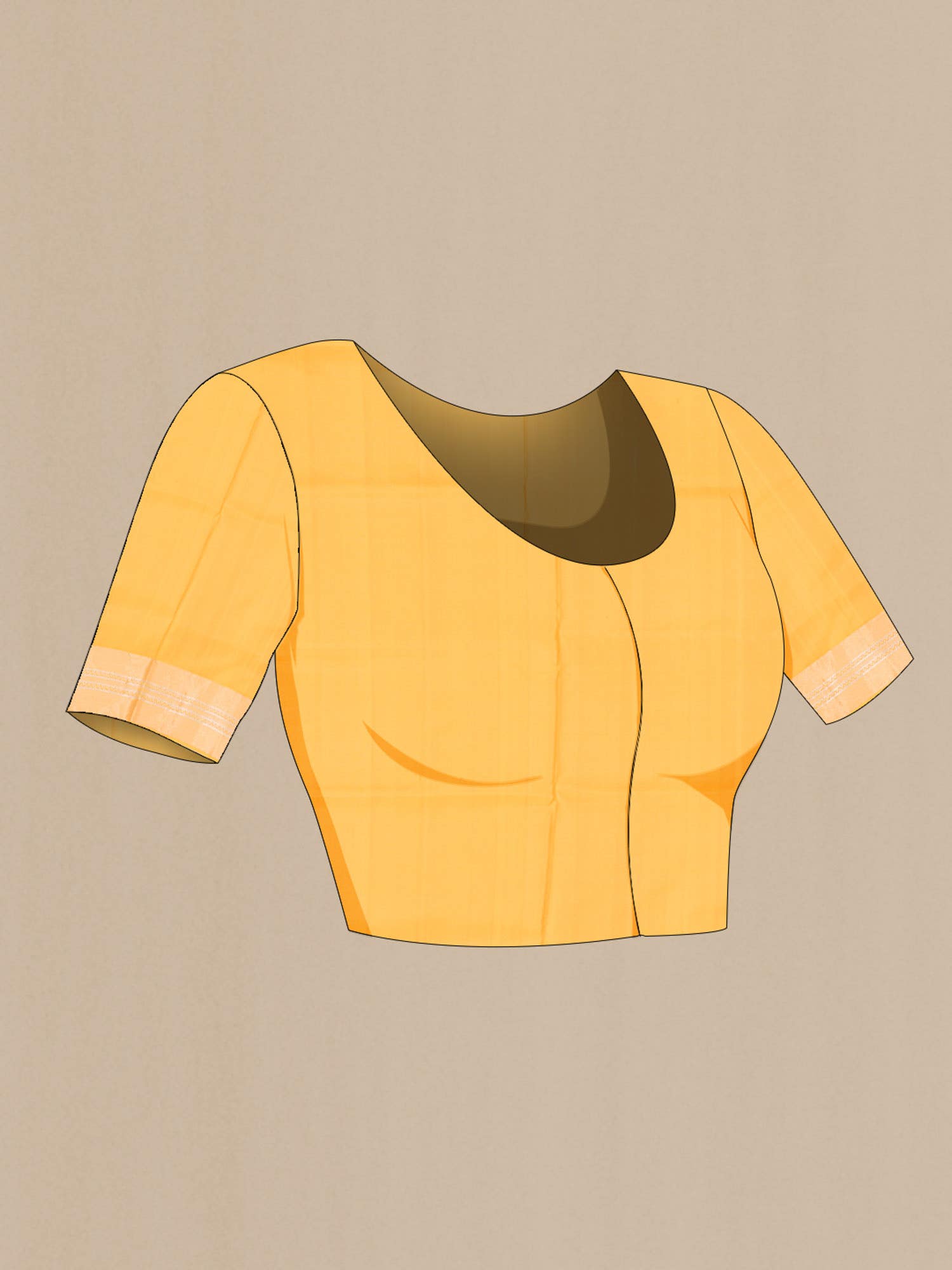 Yellow Soft Silk Saree