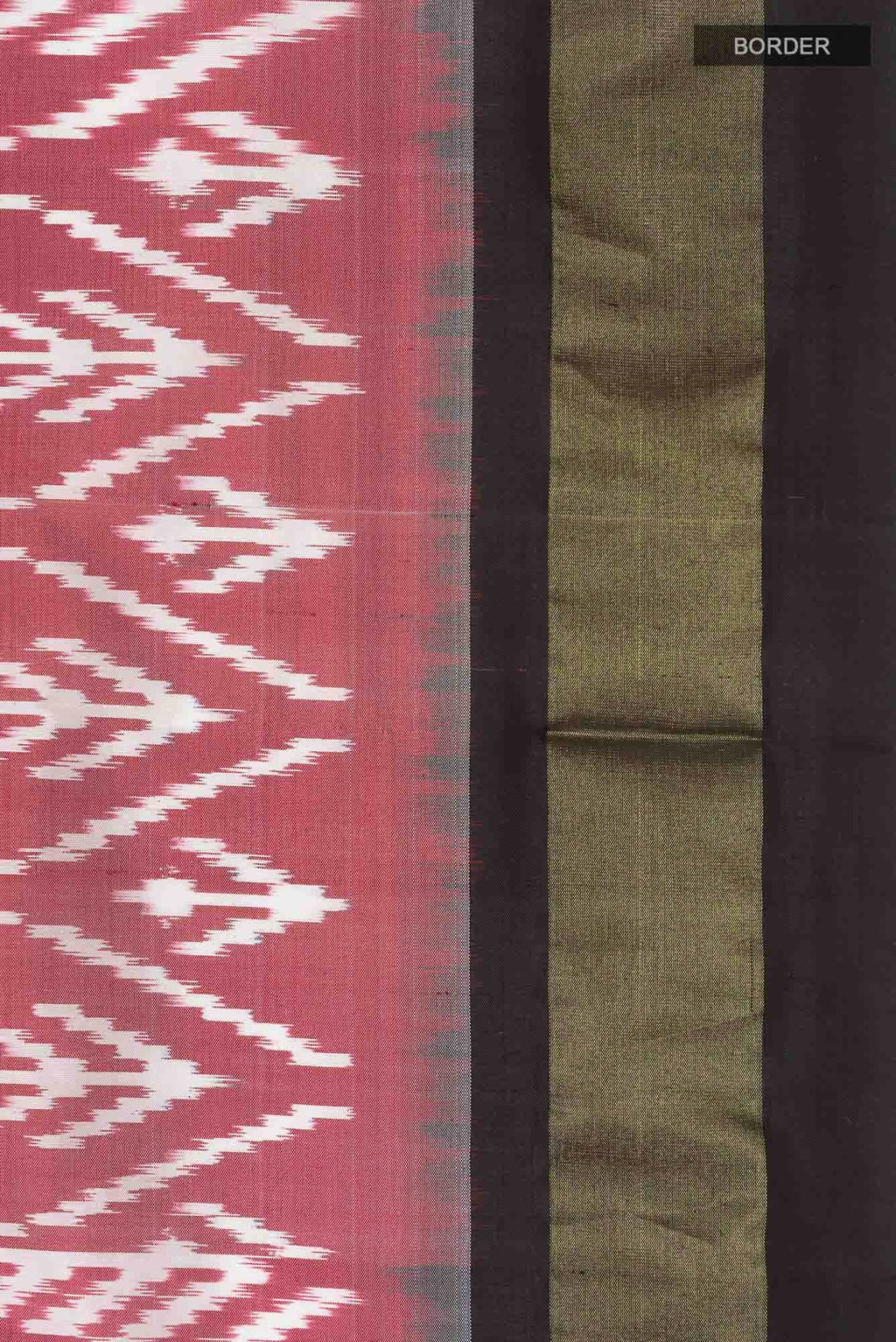 Red Pochampally Silk Saree