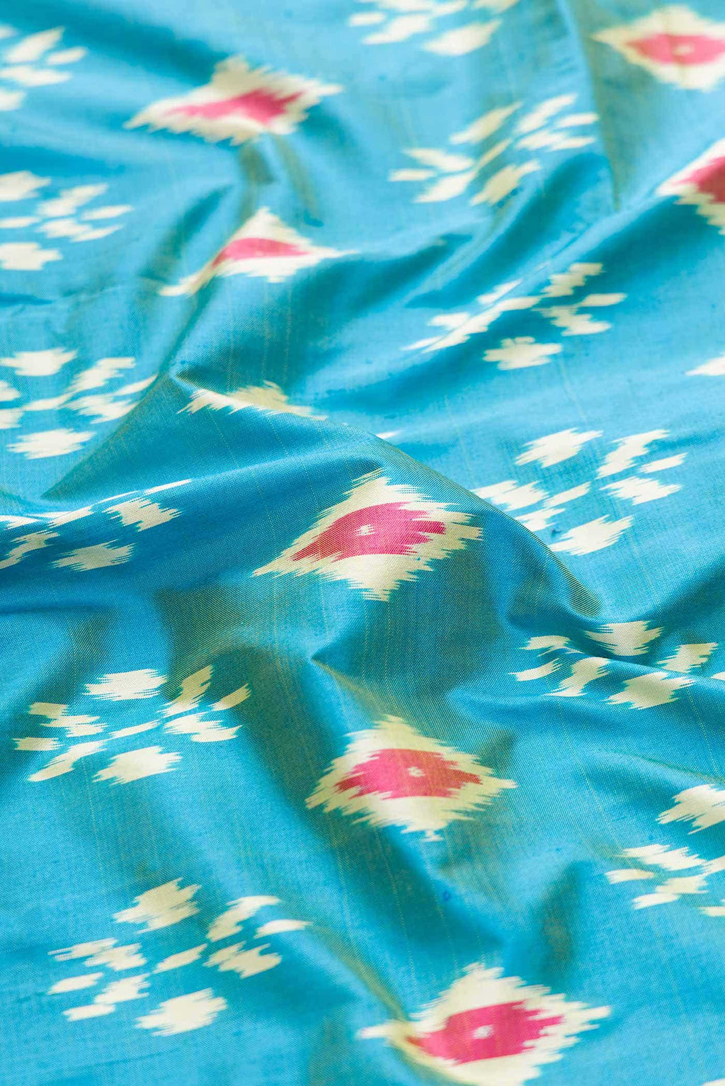 Green Dual Tone Pochampally Silk Saree