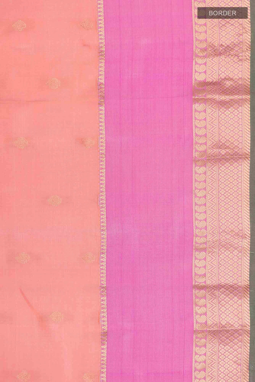 Pink Kanchipuram Silk Saree