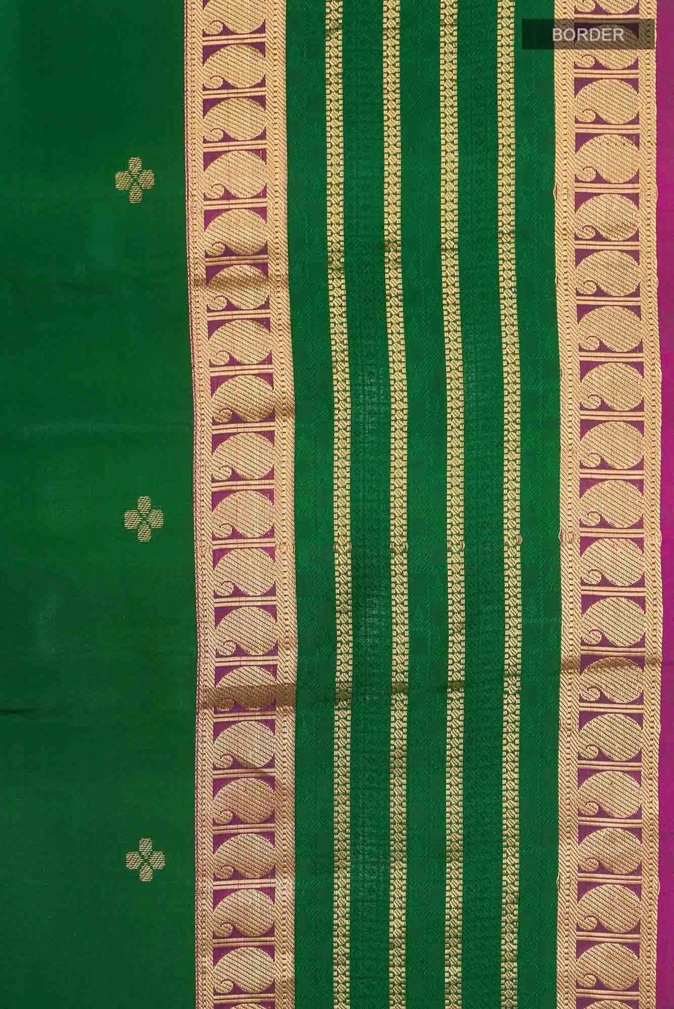 Green Kanchipuram Silk Saree