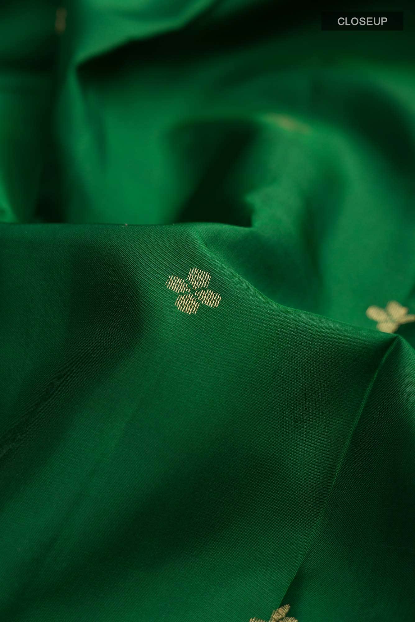 Green Kanchipuram Silk Saree