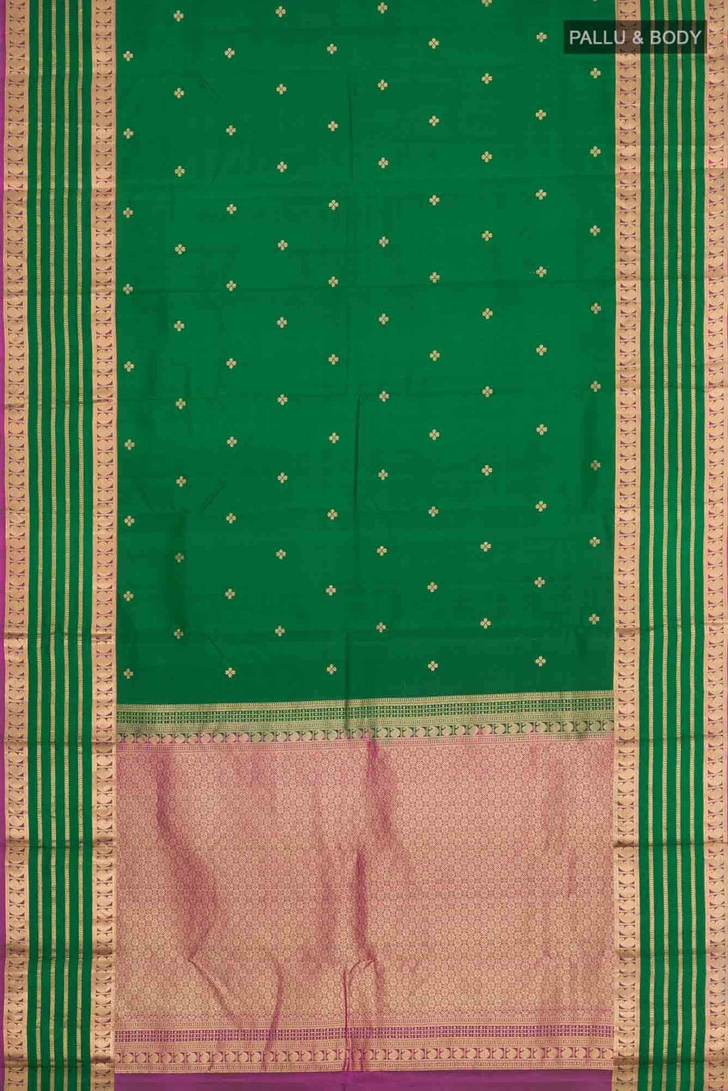 Green Kanchipuram Silk Saree