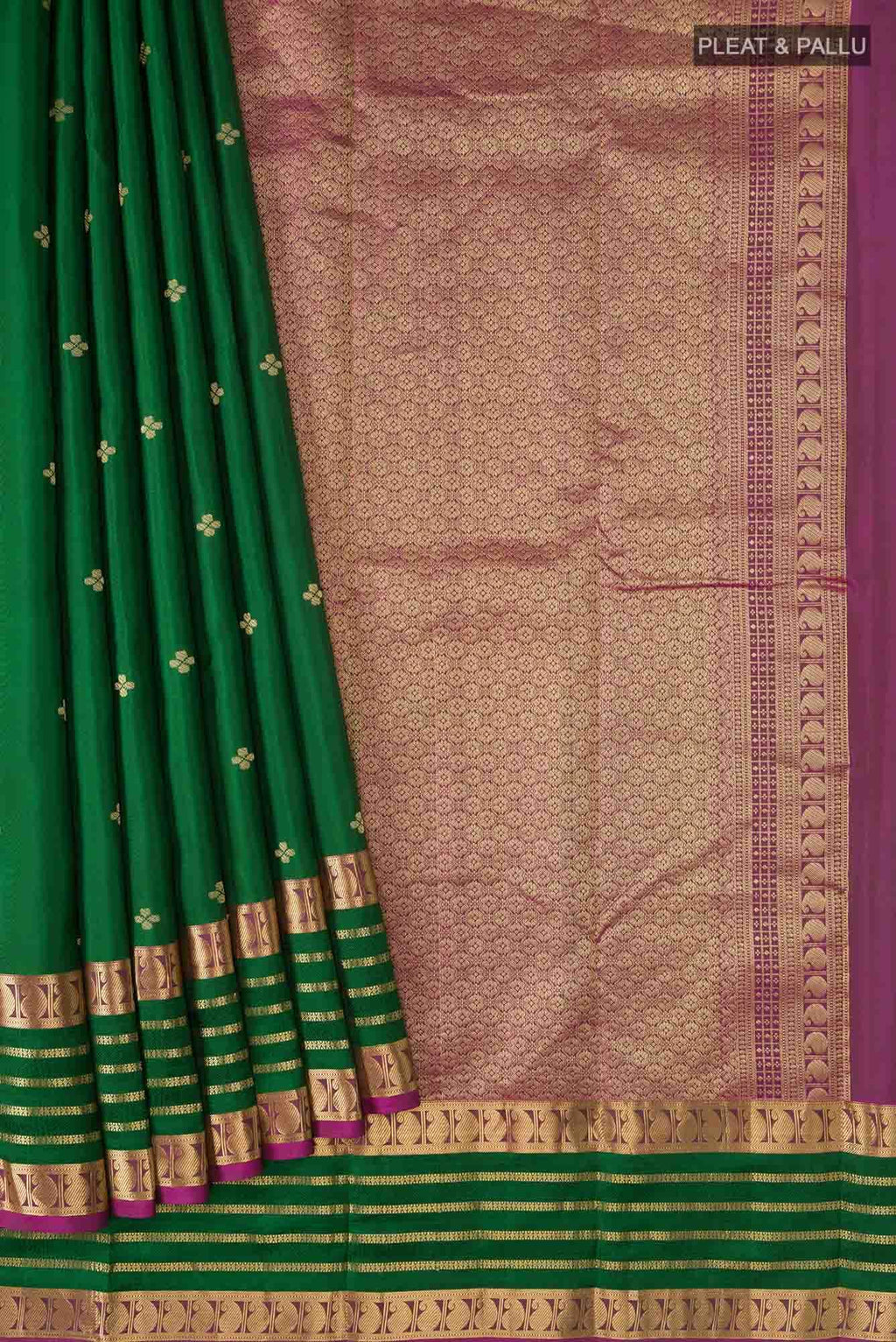 Green Kanchipuram Silk Saree