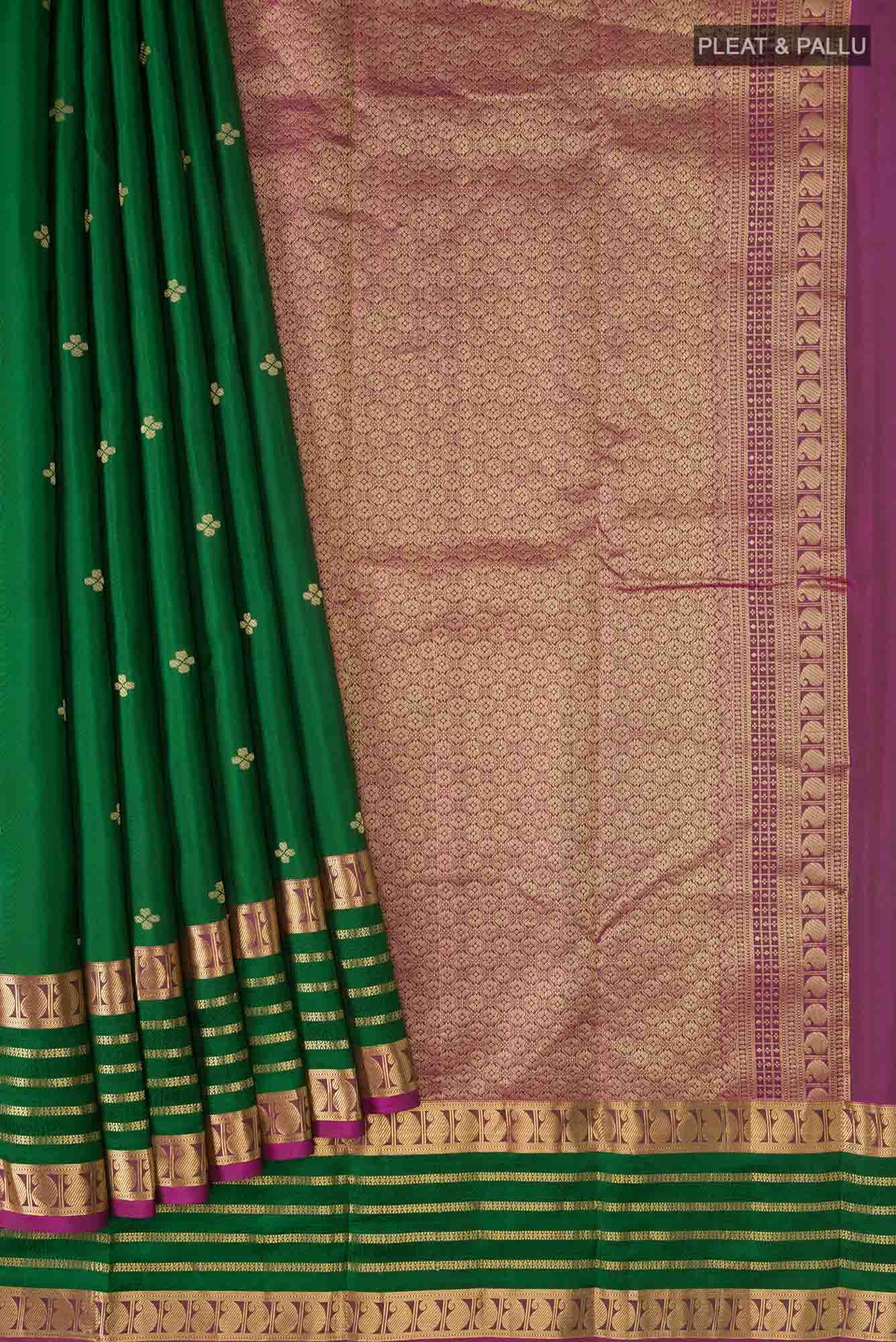 Green Kanchipuram Silk Saree