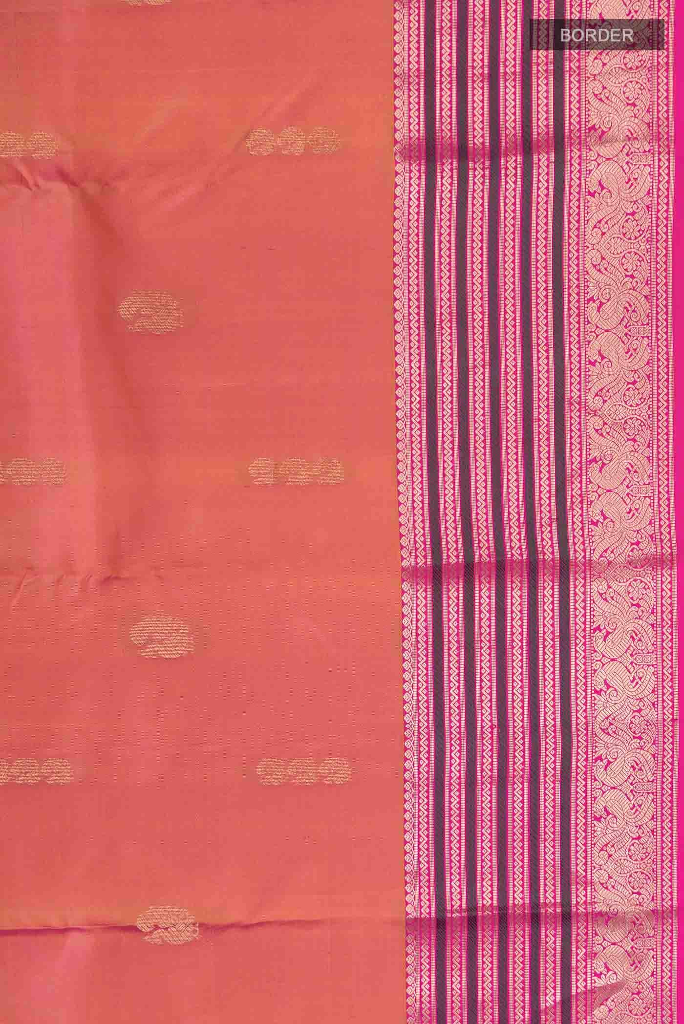 Pink Kanchipuram Silk Saree