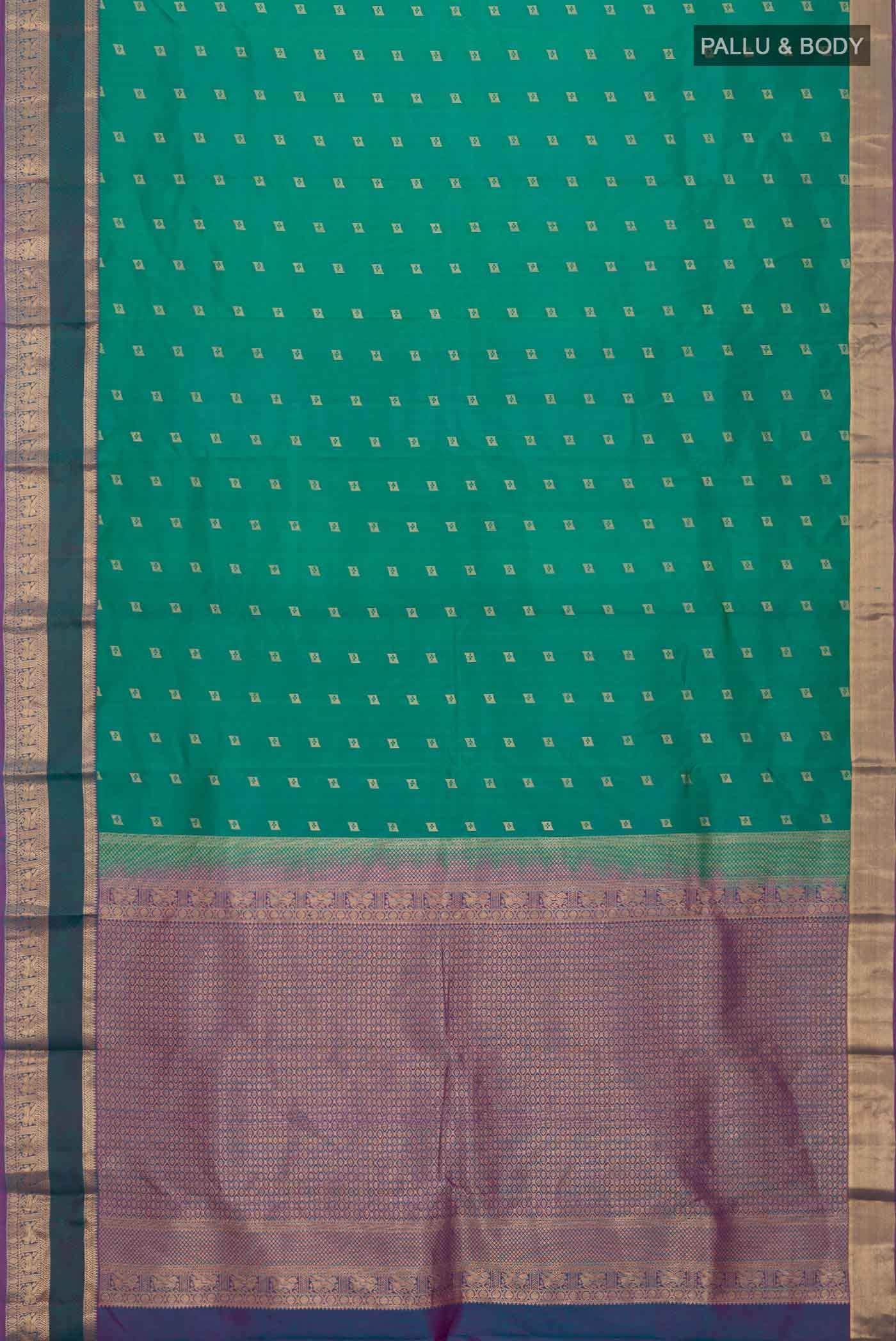 Magenta Kanchipuram Silk Saree