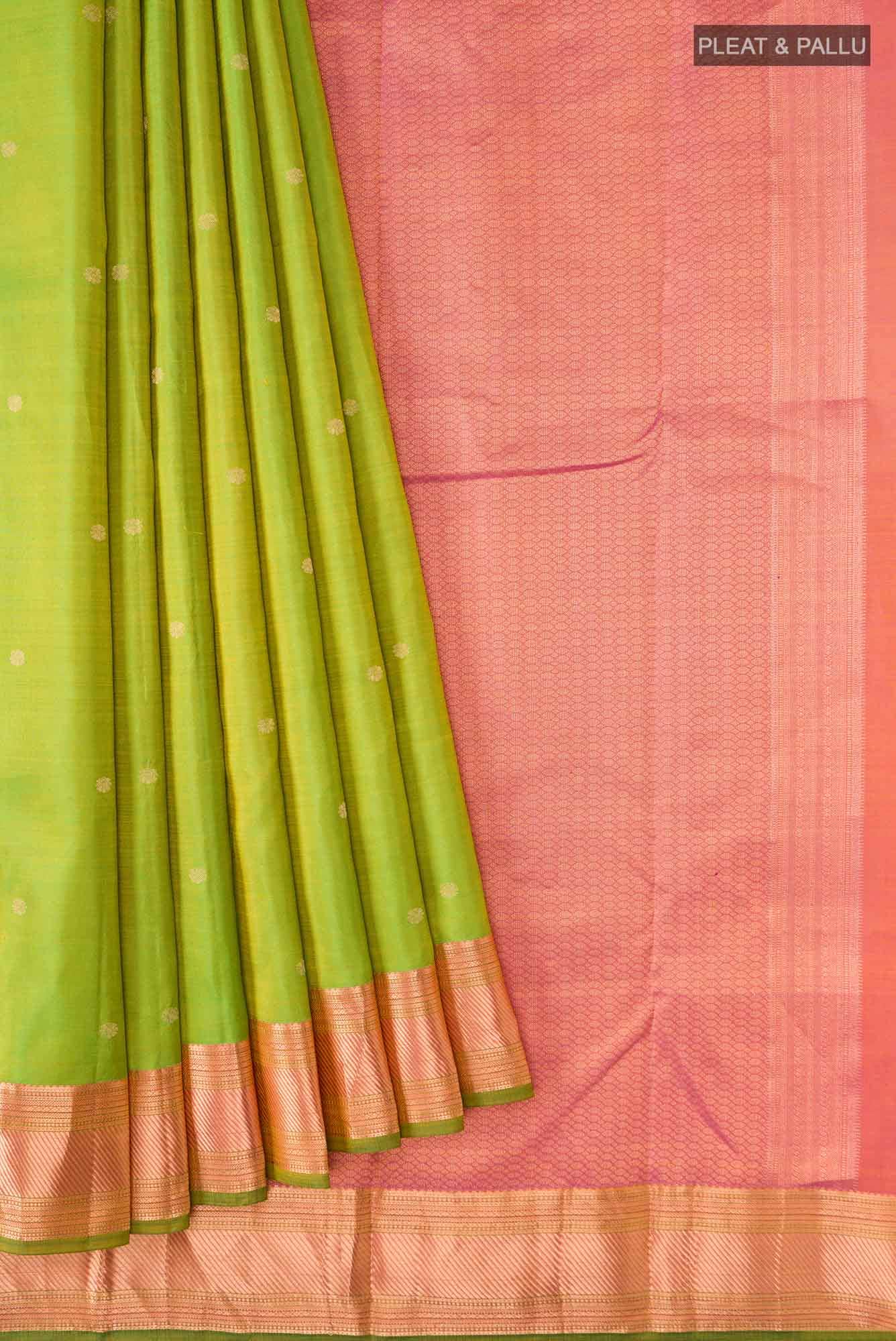 Green Kanchipuram Silk Saree
