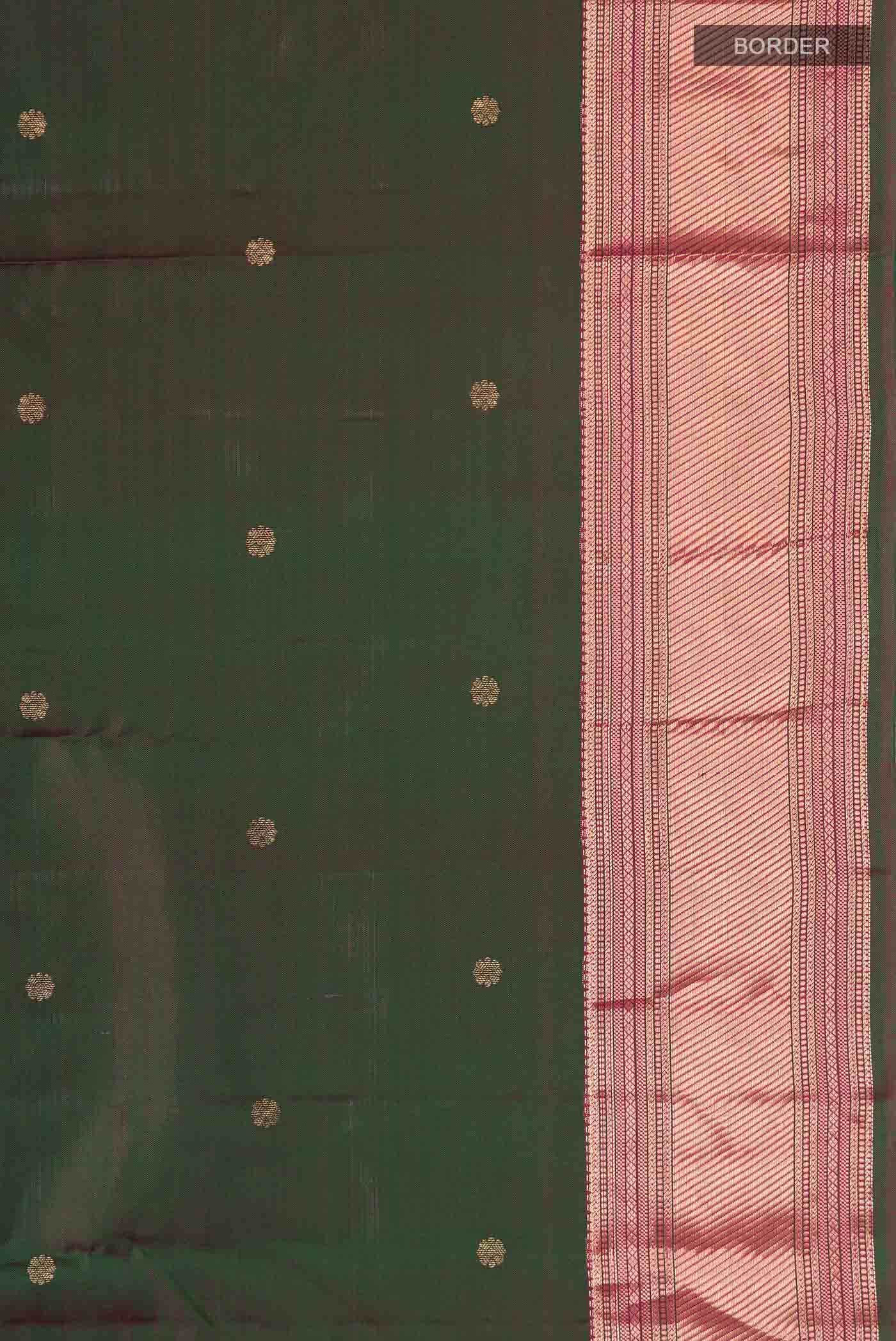 Green Kanchipuram Silk Saree