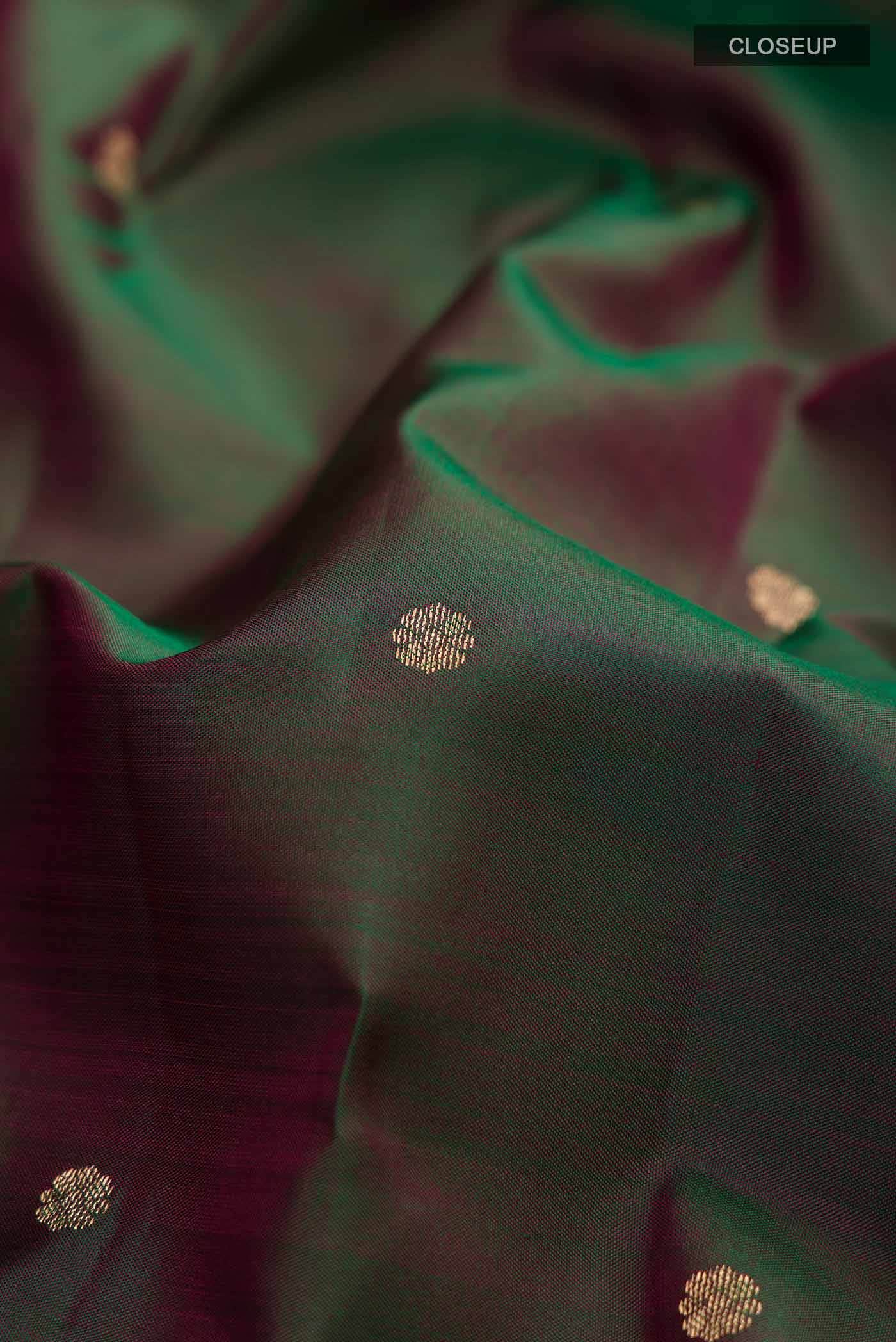 Green Kanchipuram Silk Saree