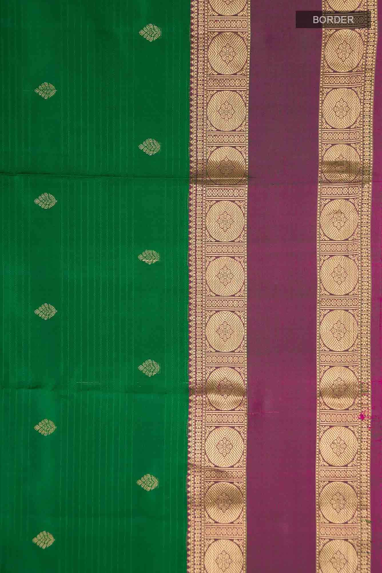 Green Kanchipuram Silk Saree