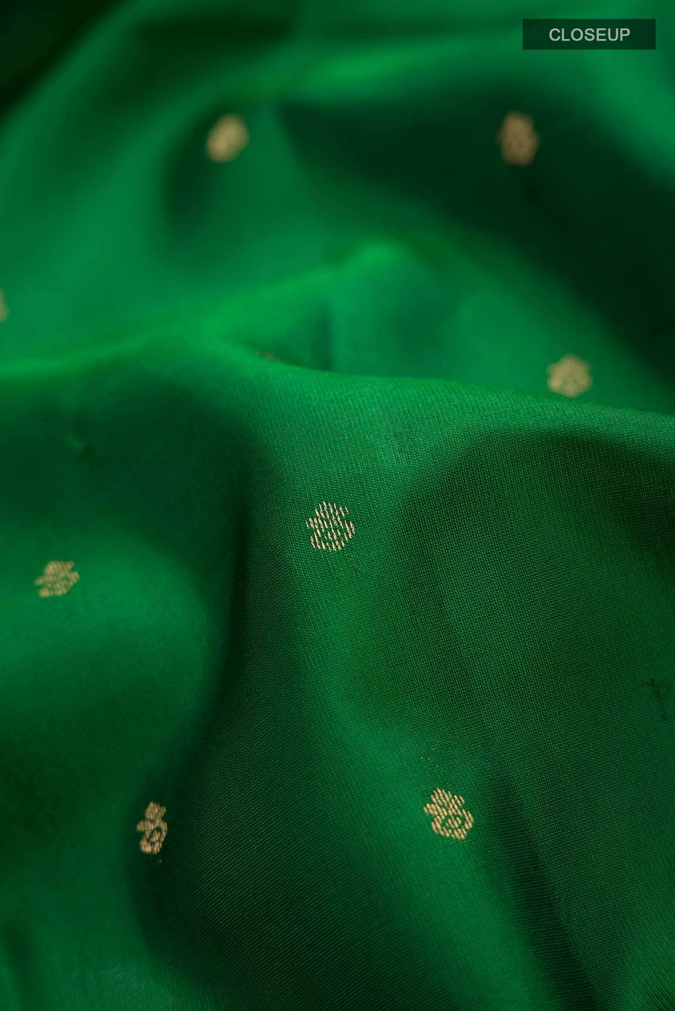 Green Kanchipuram Silk Saree