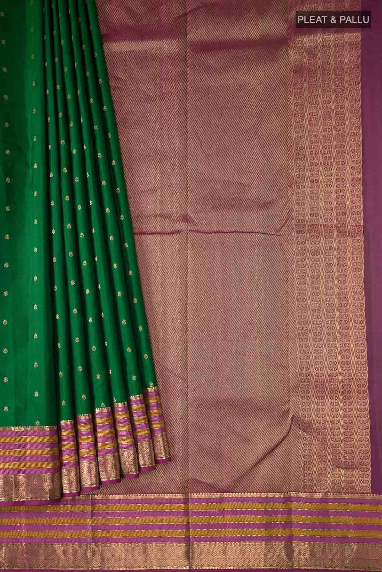 Green Kanchipuram Silk Saree