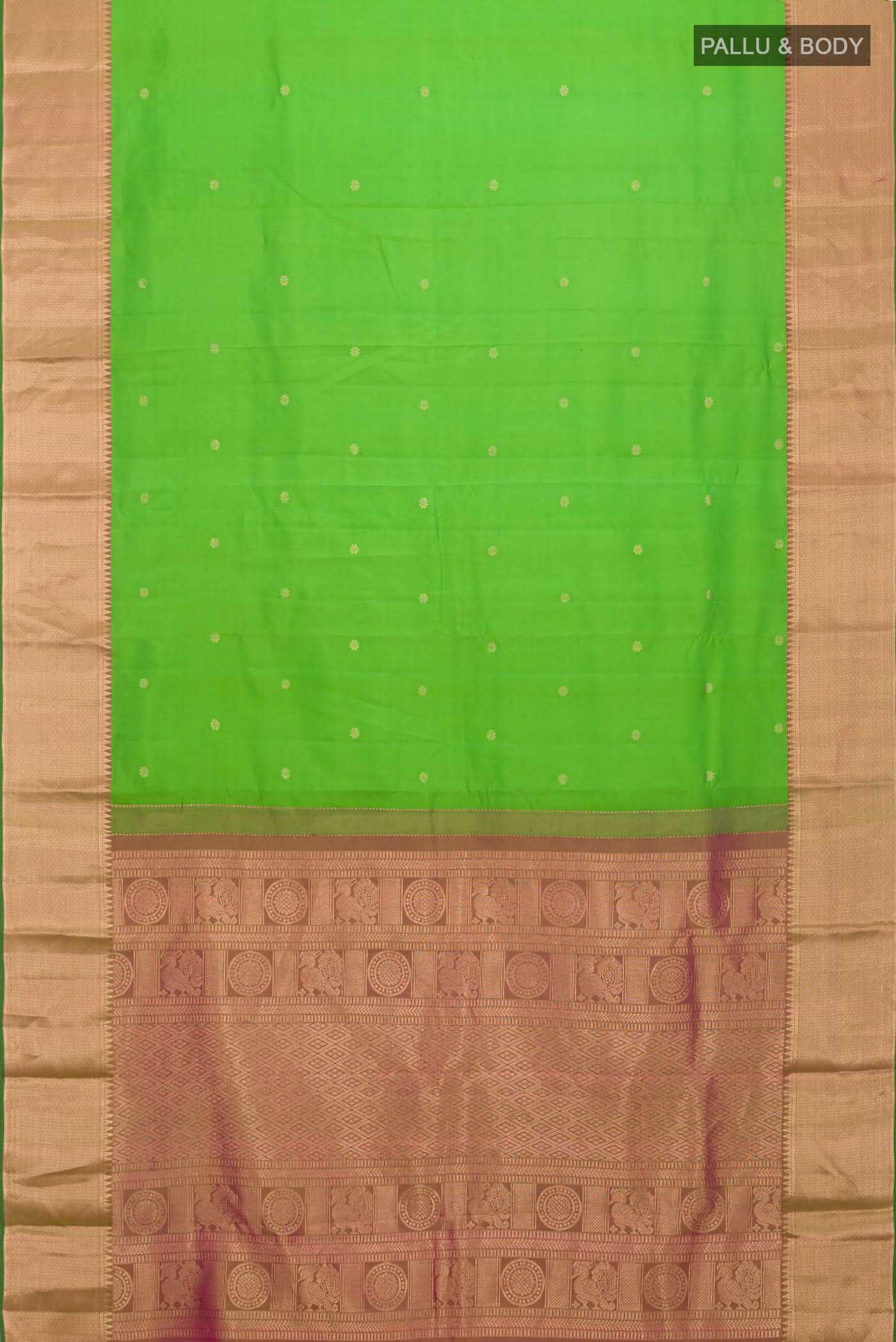 Green Kanchipuram Silk Saree