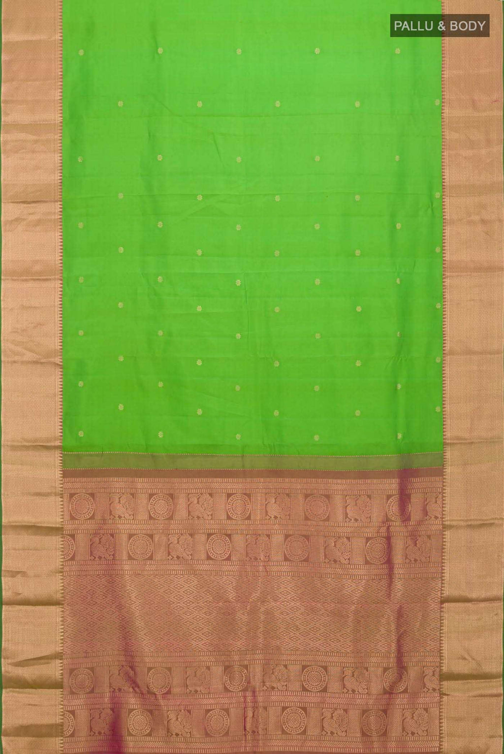 Green Kanchipuram Silk Saree