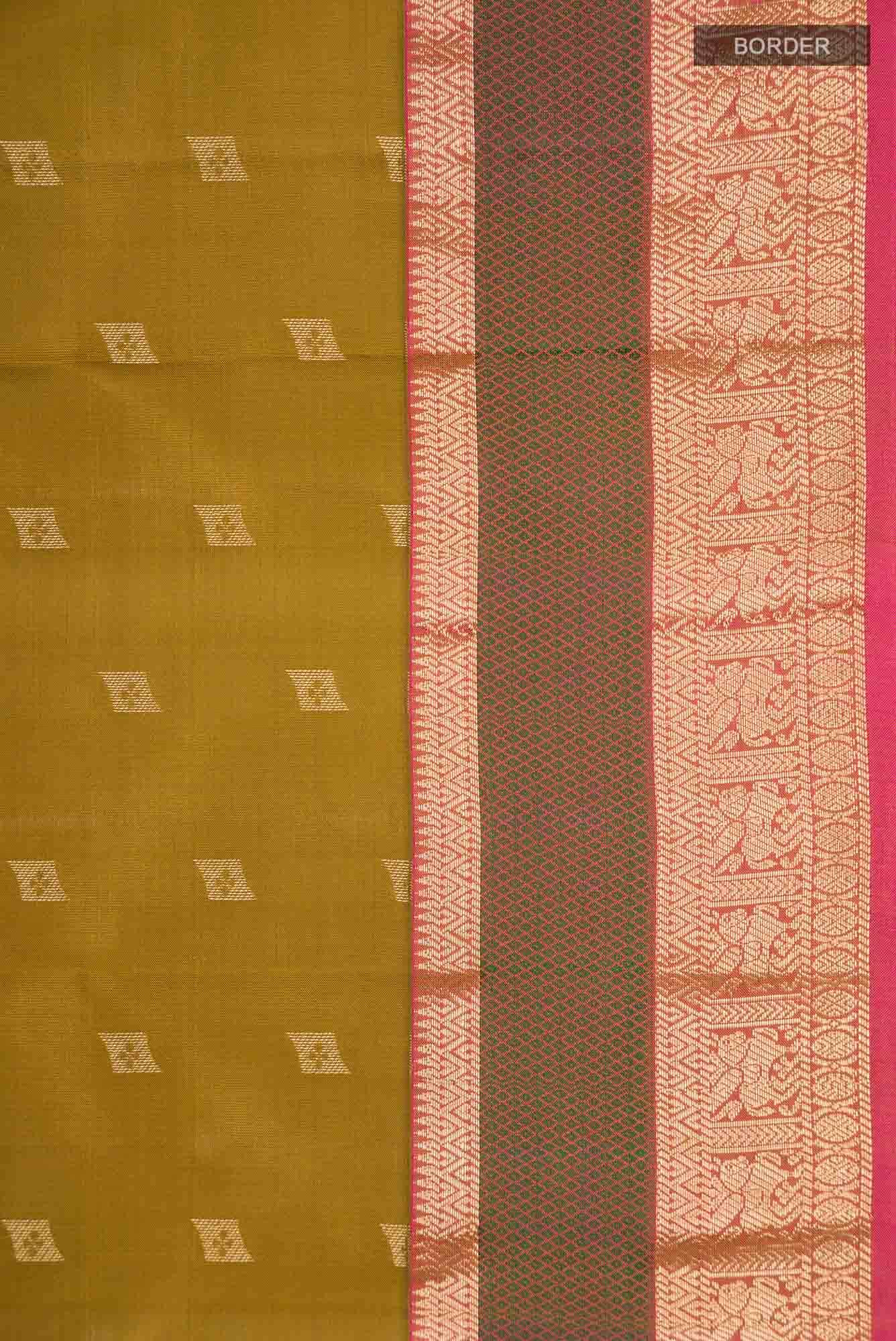Green Kanchipuram Silk Saree