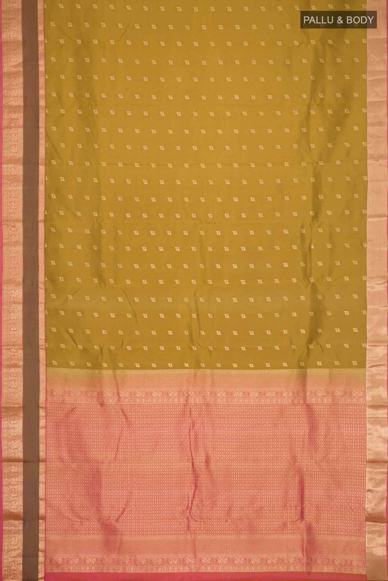 Green Kanchipuram Silk Saree