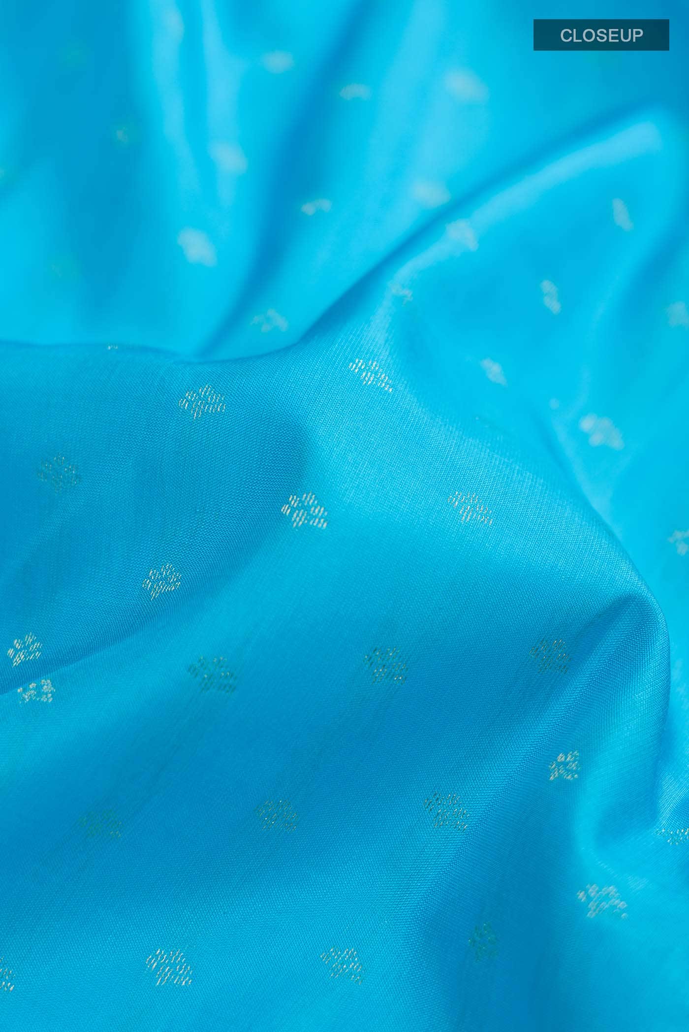 Blue Kanchipuram Silk Saree