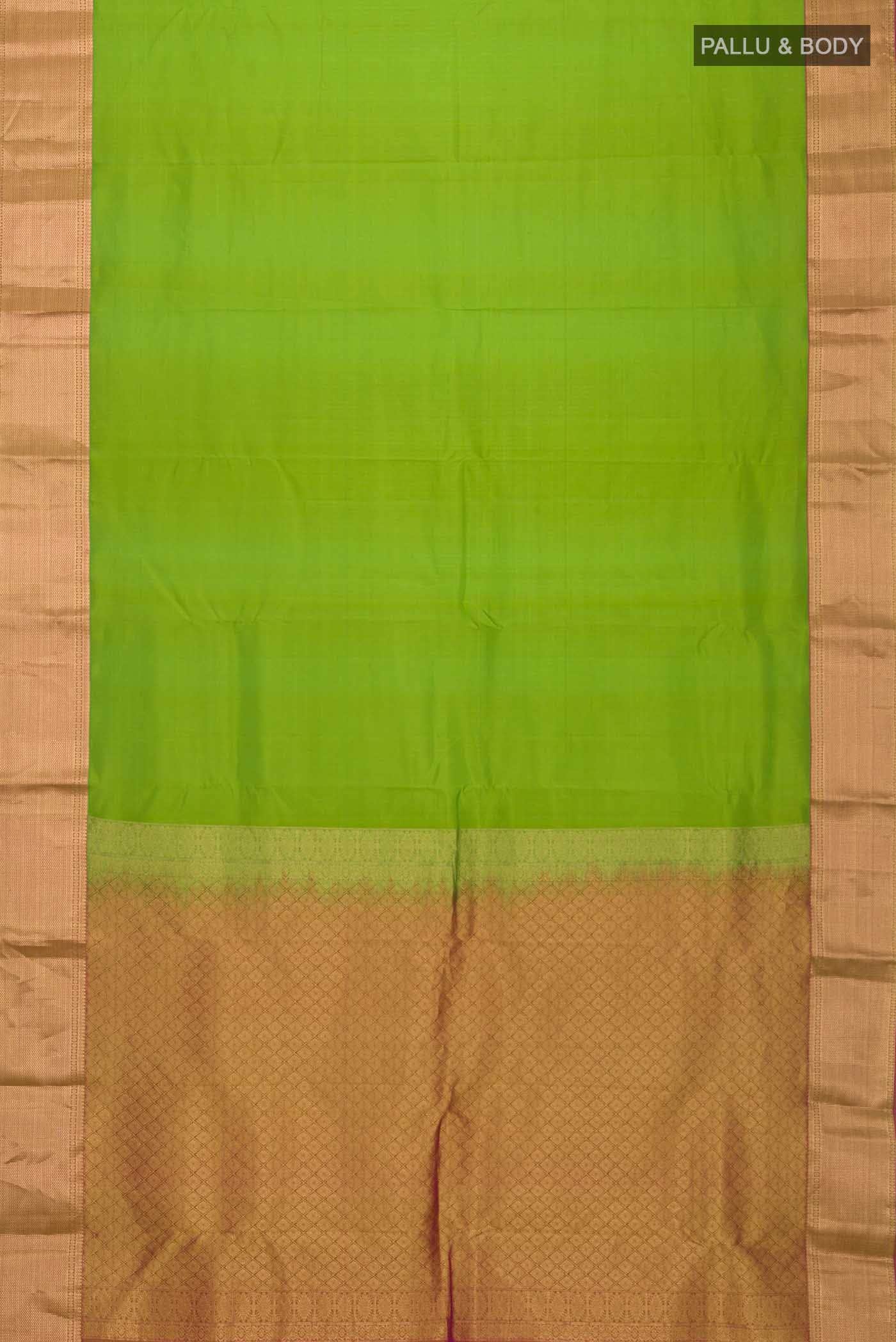 Green Kanchipuram Silk Saree