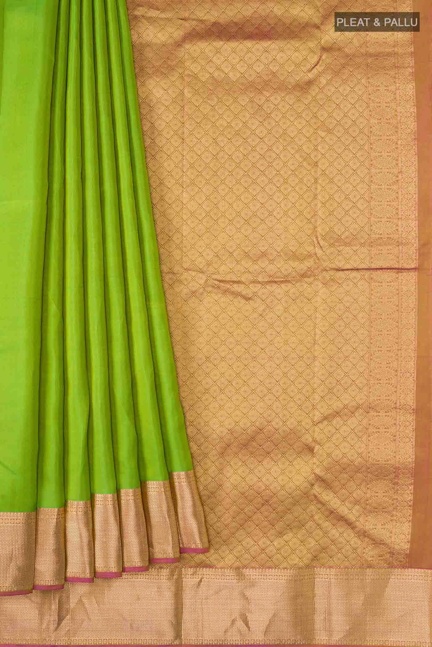 Green Kanchipuram Silk Saree