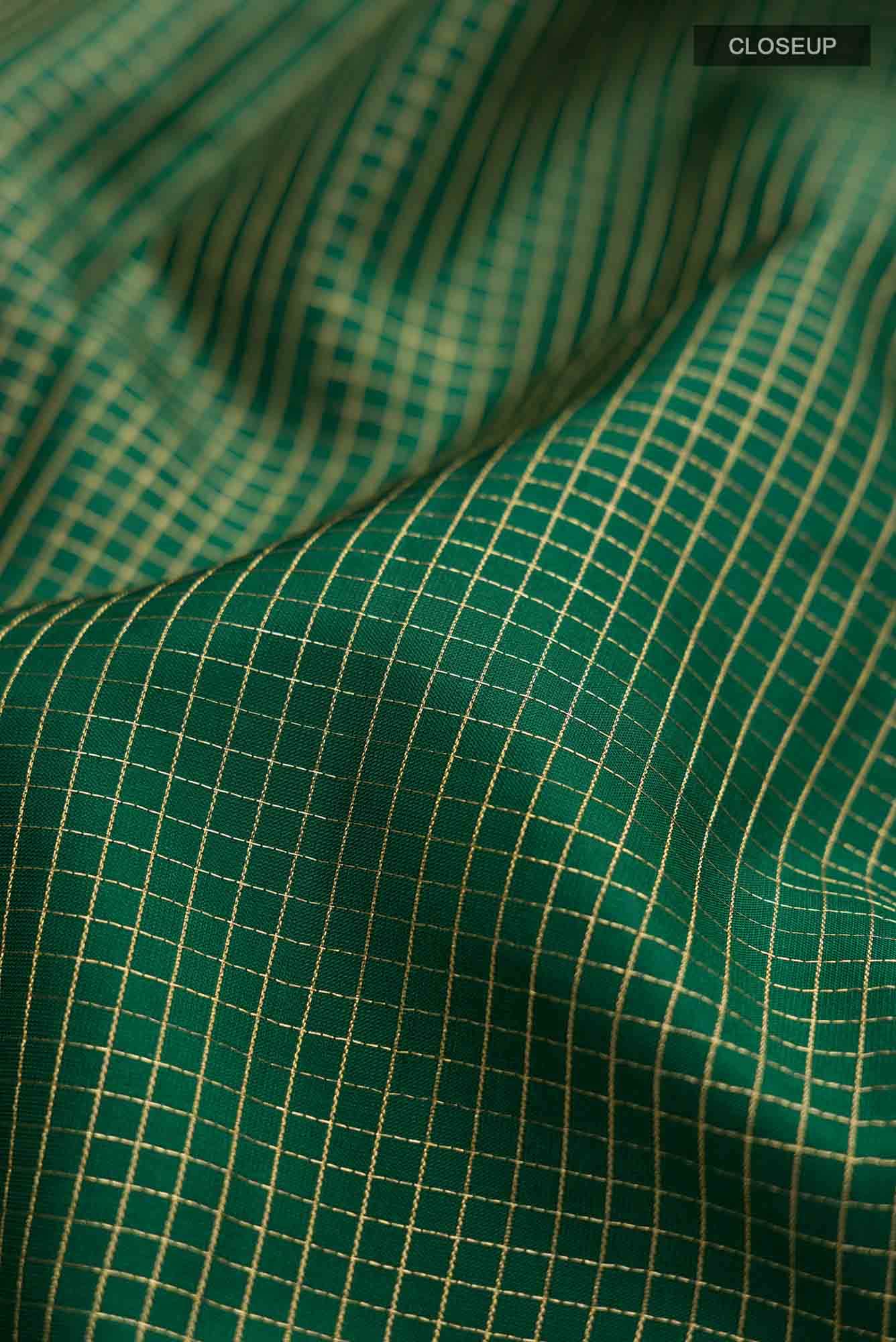 Green Kanchipuram Silk Saree