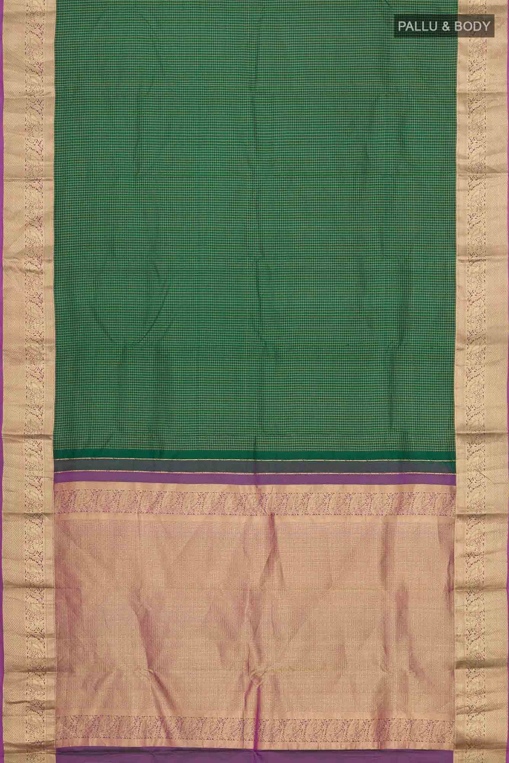 Green Kanchipuram Silk Saree