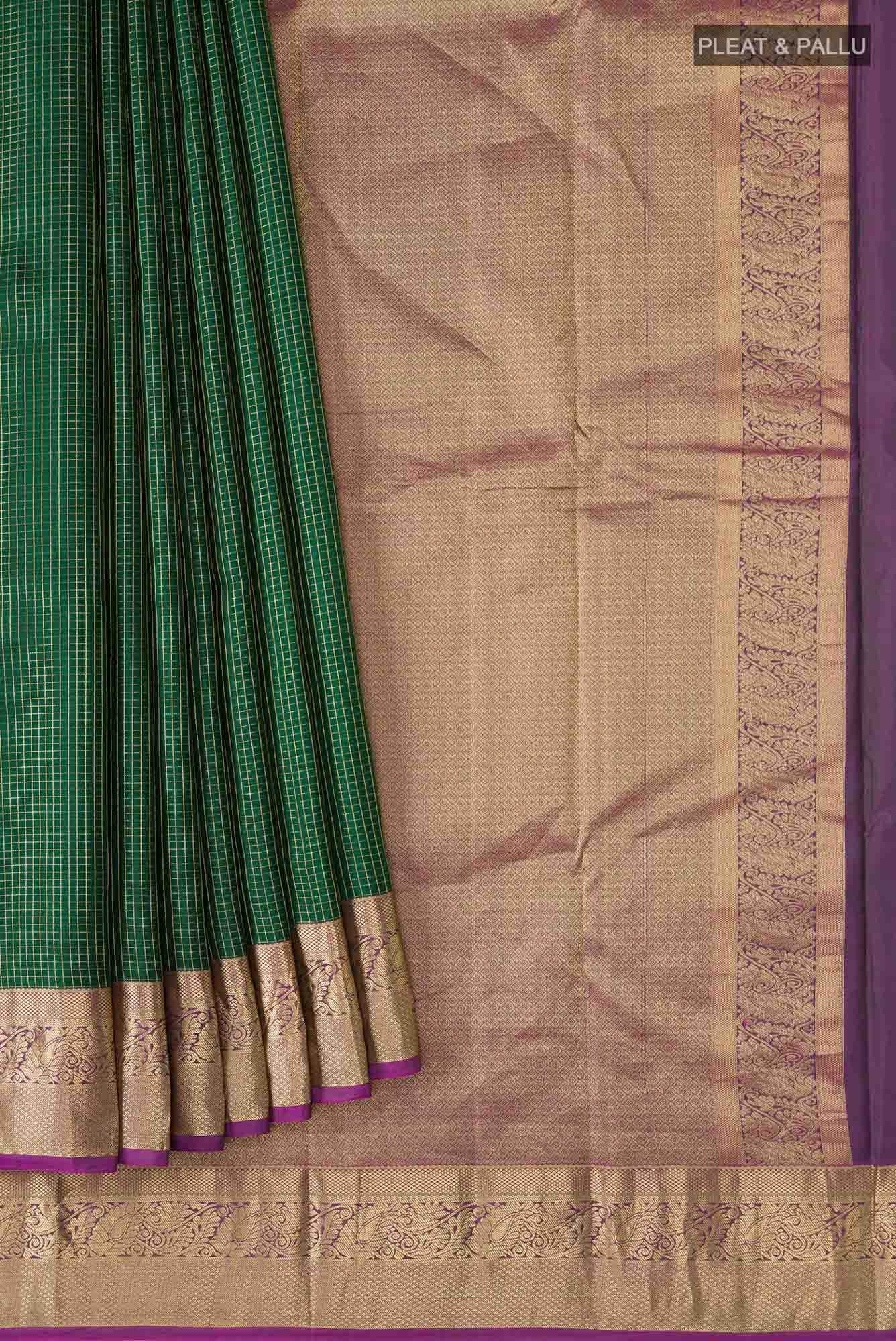 Green Kanchipuram Silk Saree
