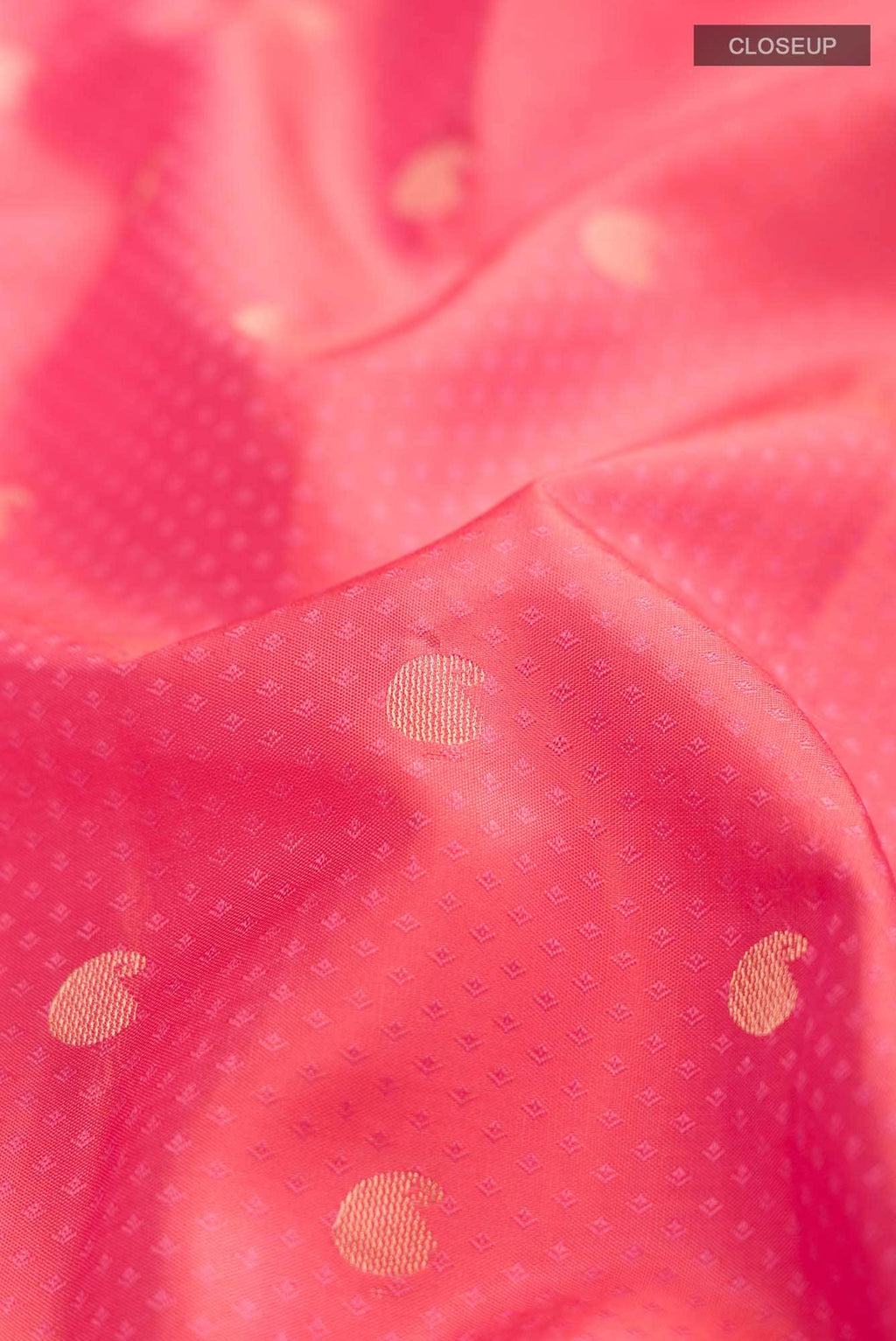 Orange Kanchipuram Silk Saree
