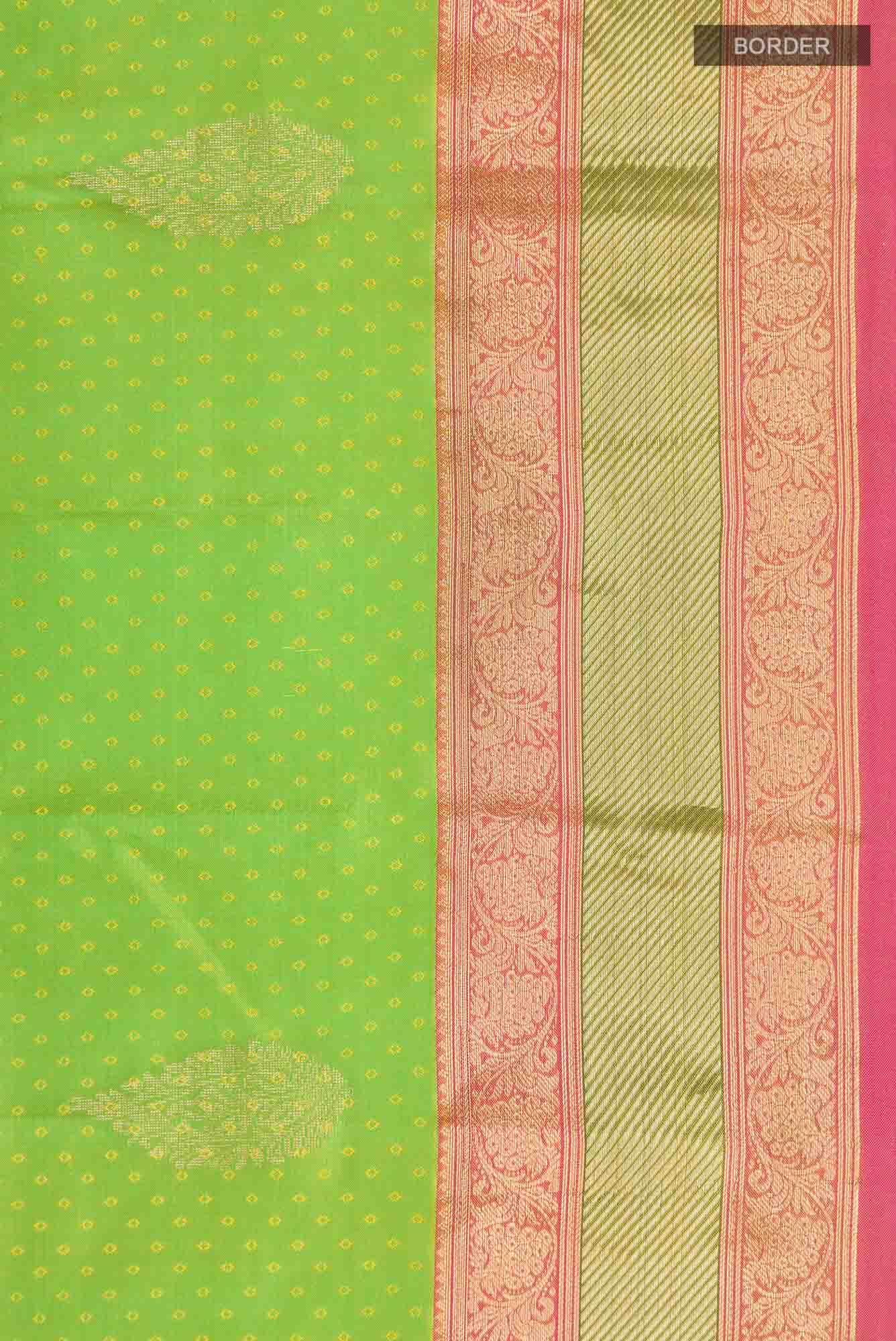 Green Kanchipuram Silk Saree